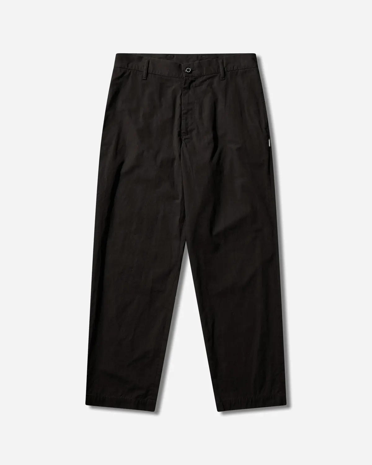 Men's Plain Pants Black 1