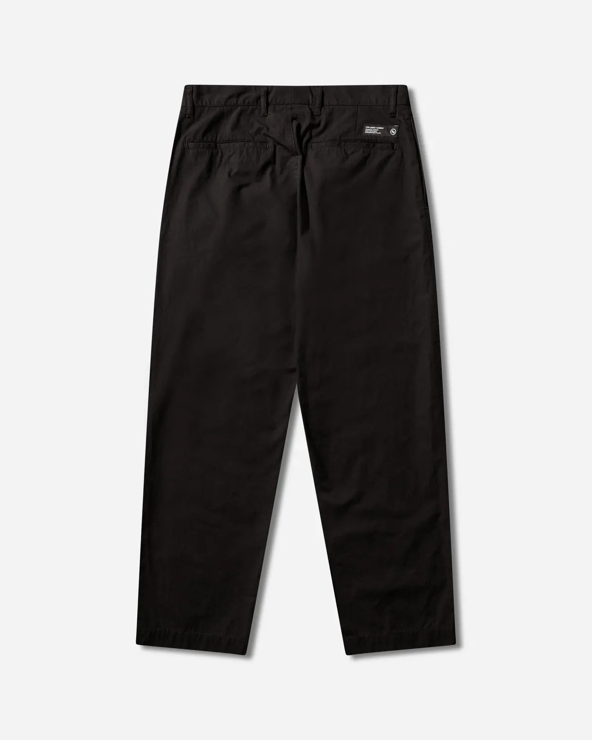 Men's Plain Pants Black 2