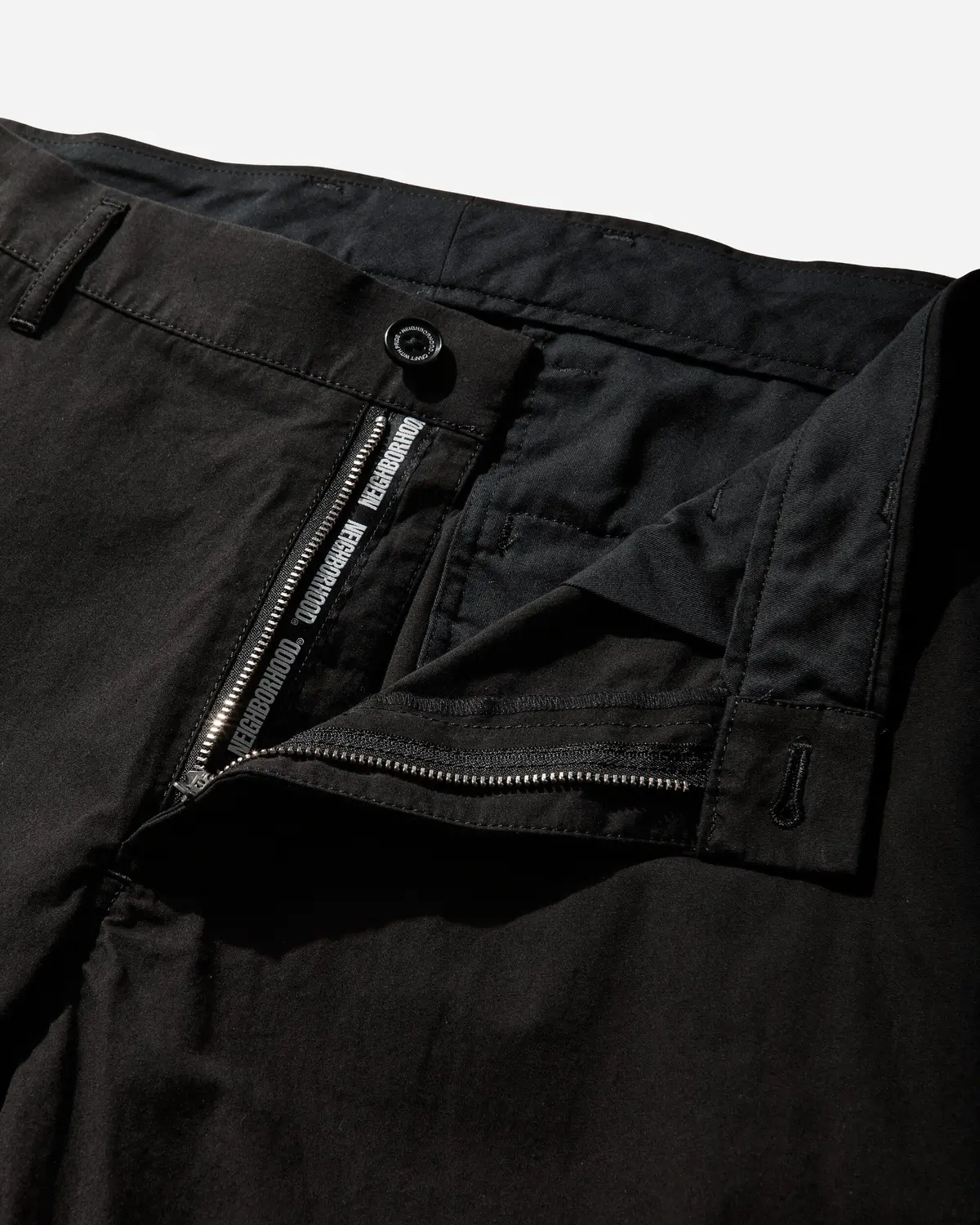 Men's Plain Pants Black 4