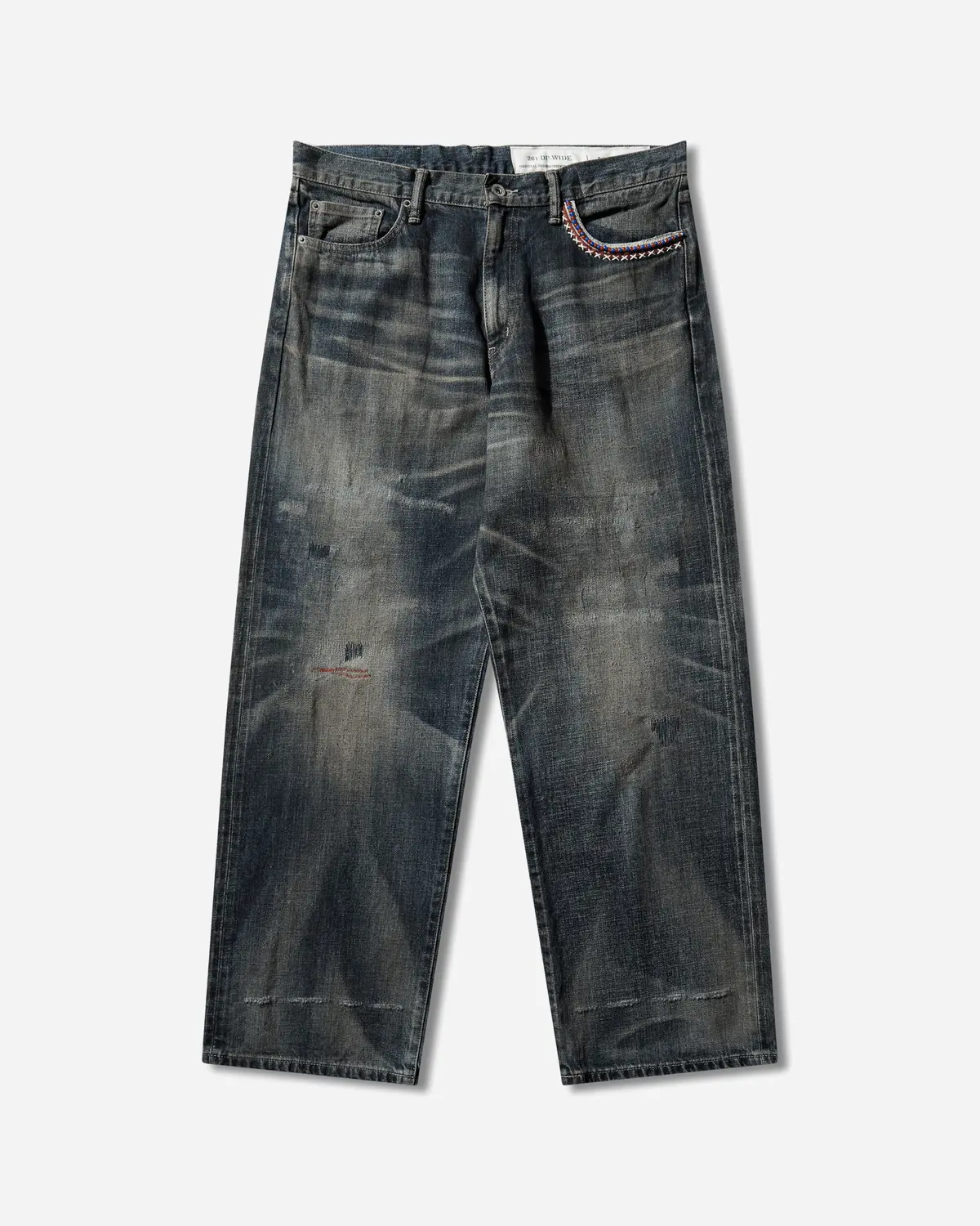 Men's Savage Denim Dp Wide Pants Indigo 1