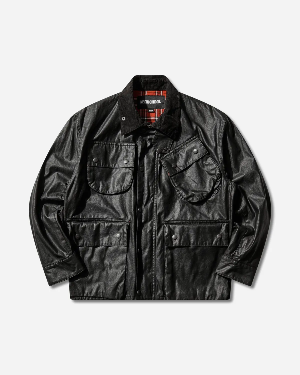 Men's Coated Field Jacket Black 1