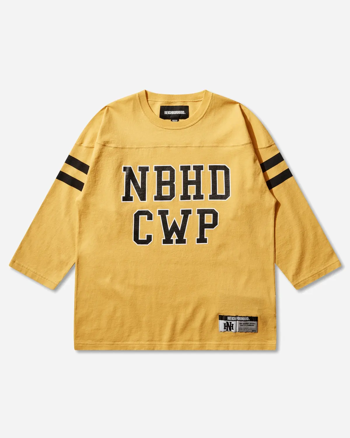 Men's Football Longsleeve Shirt Yellow 1