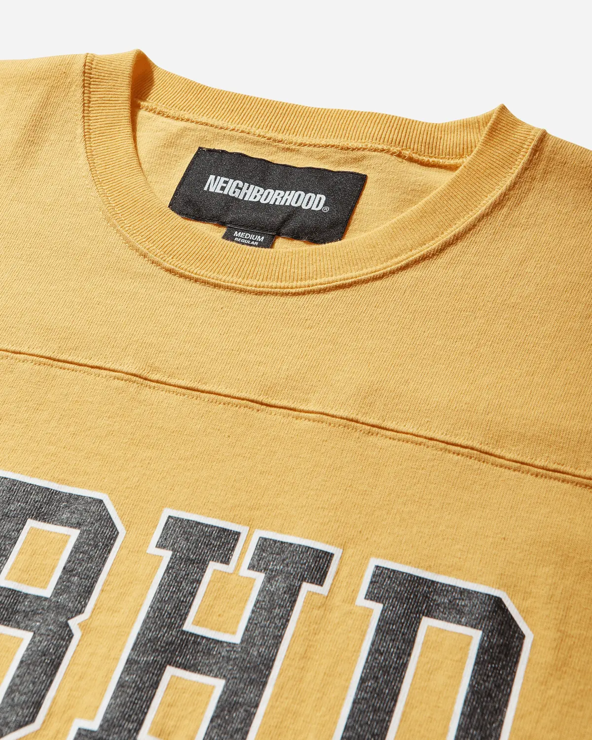 Men's Football Longsleeve Shirt Yellow 4