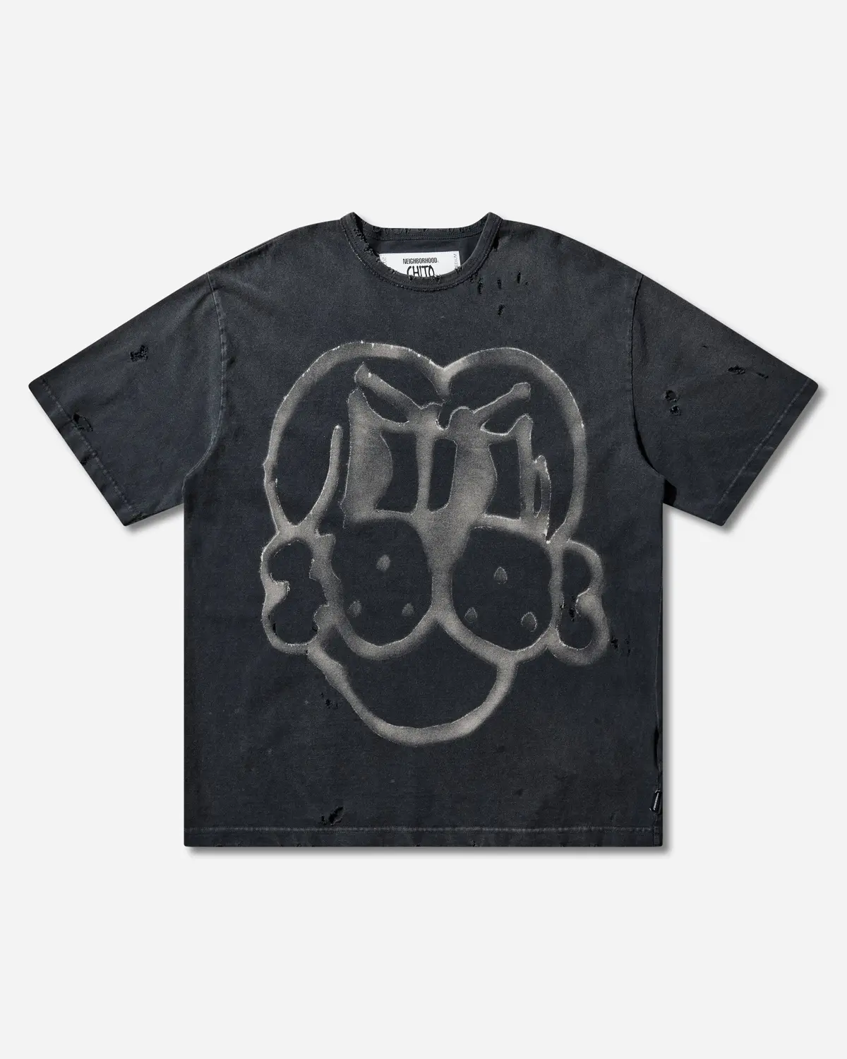 Men's Chito Savage Crewneck T-Shirt Black 1