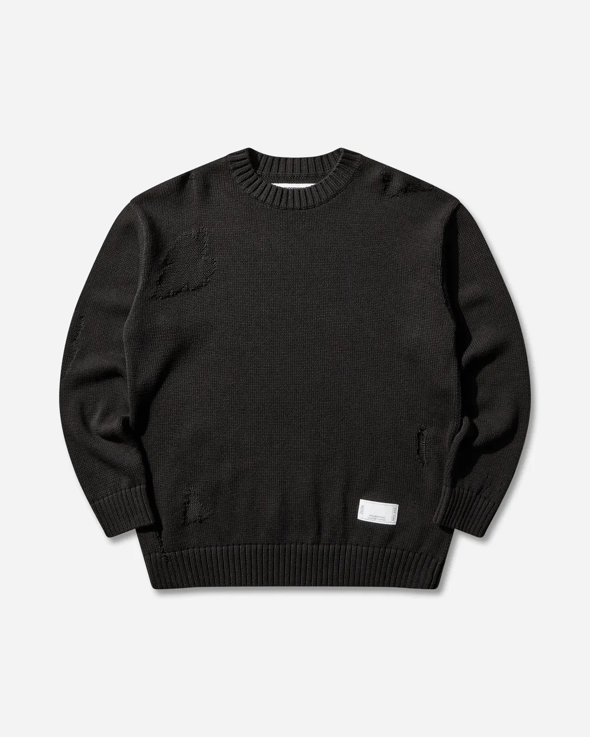 Men's Savage Crewneck Sweater Black 1