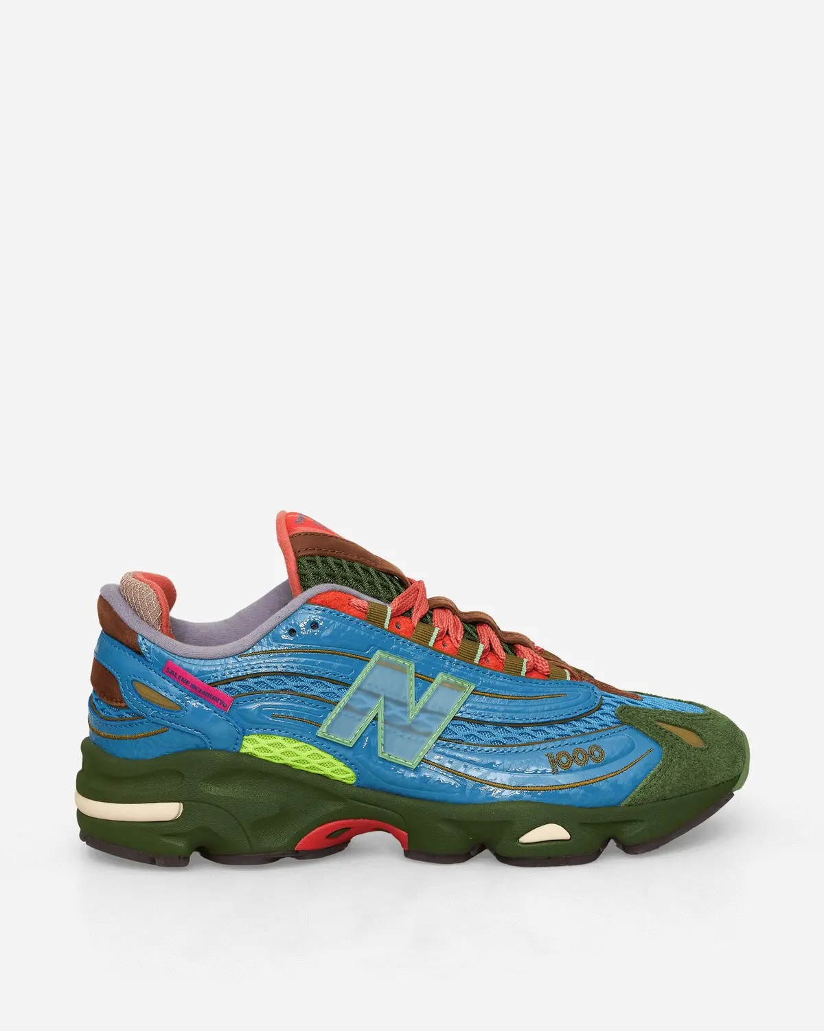 Salehe Bembury 1000 Sneakers Blue / Lime / Red 1