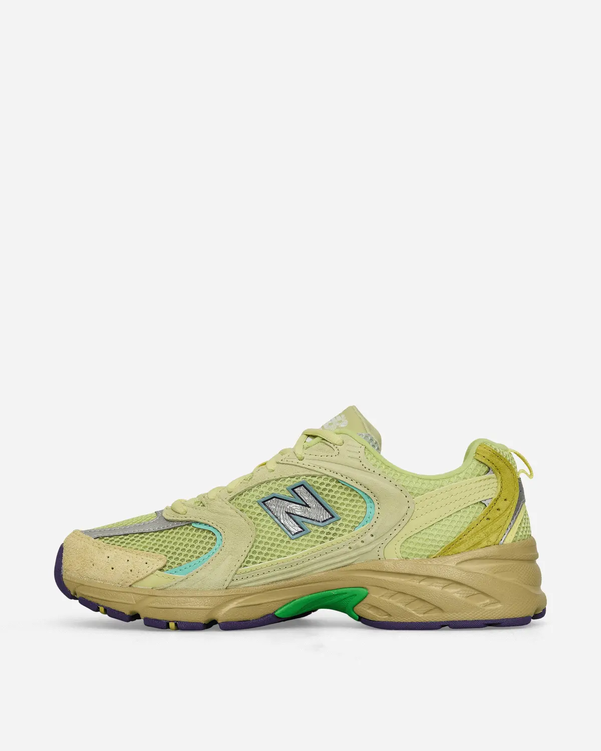 Salehe Brembury 530 Sneakers Dusty Yellow / Celery Green 3
