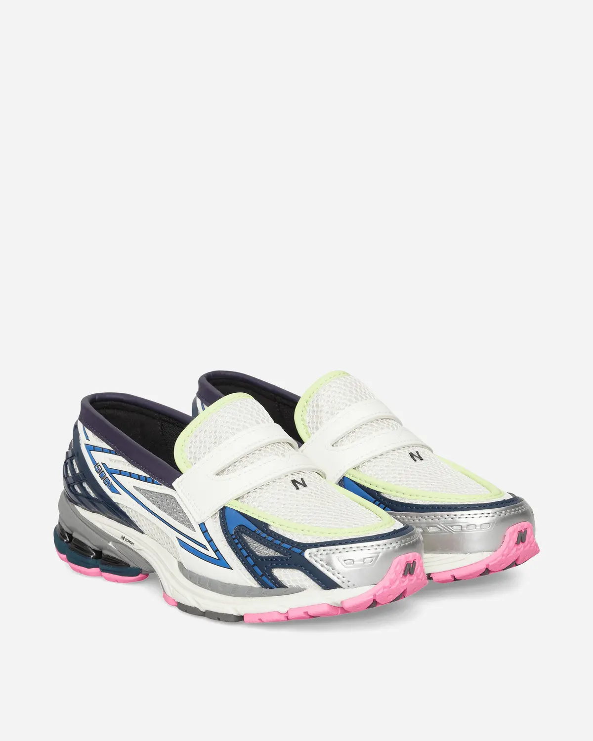 1906L Sneakers Silver Metallic / Navy / Pink Heat 2