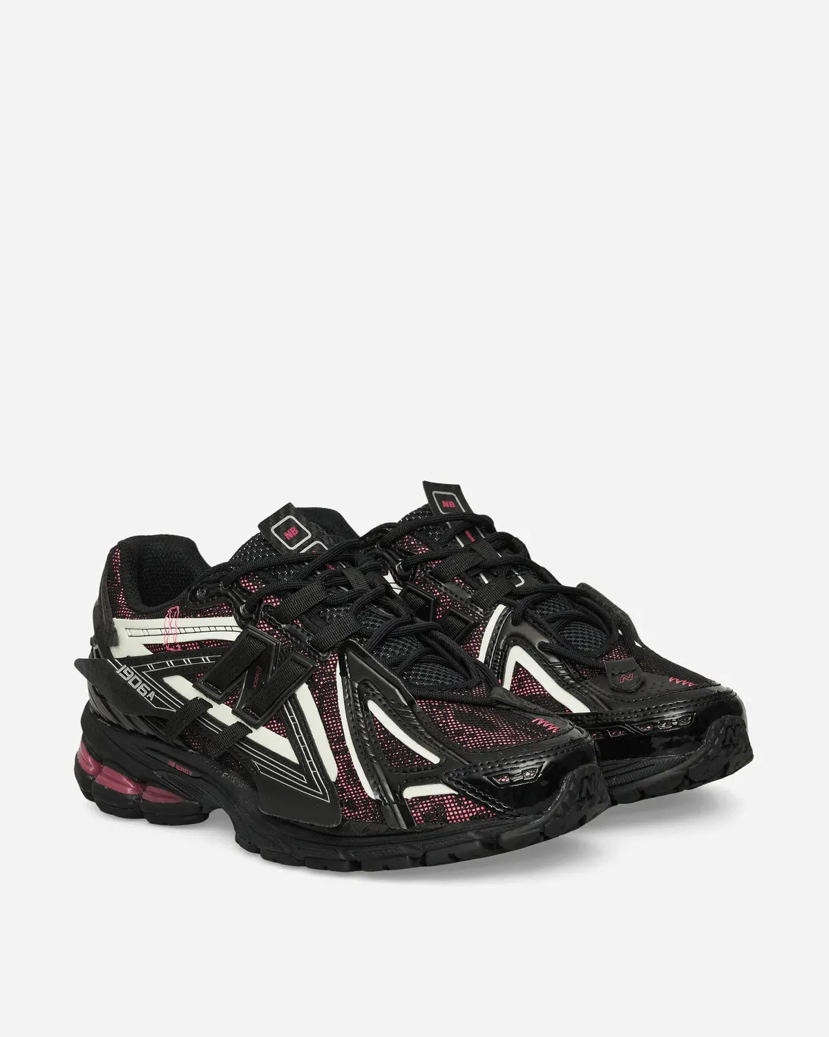 1906A Sneakers Black / Dragon Berry / White 2