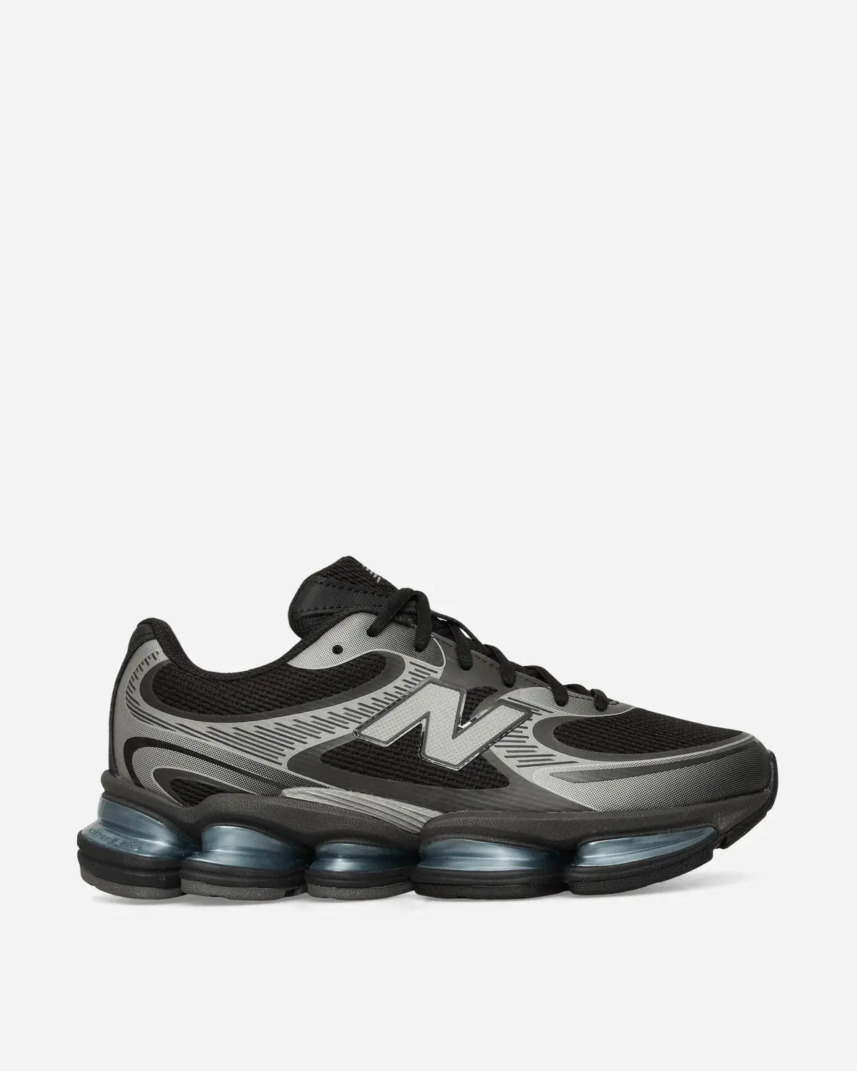 Abzorb 2000 Sneakers Black / Dark Silver Metallic / Light Chrome Blue 1
