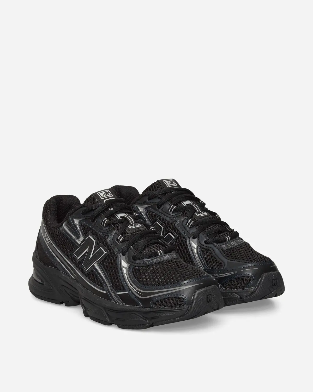 740 Sneakers Black / Silver Metallic 2