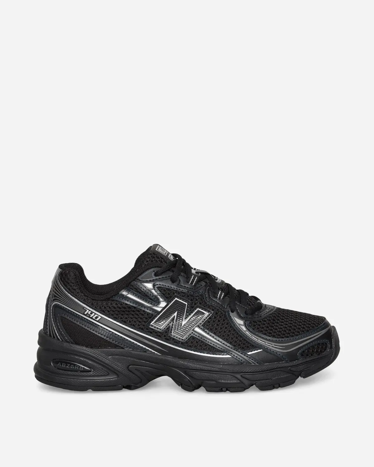 740 Sneakers Black / Silver Metallic 1