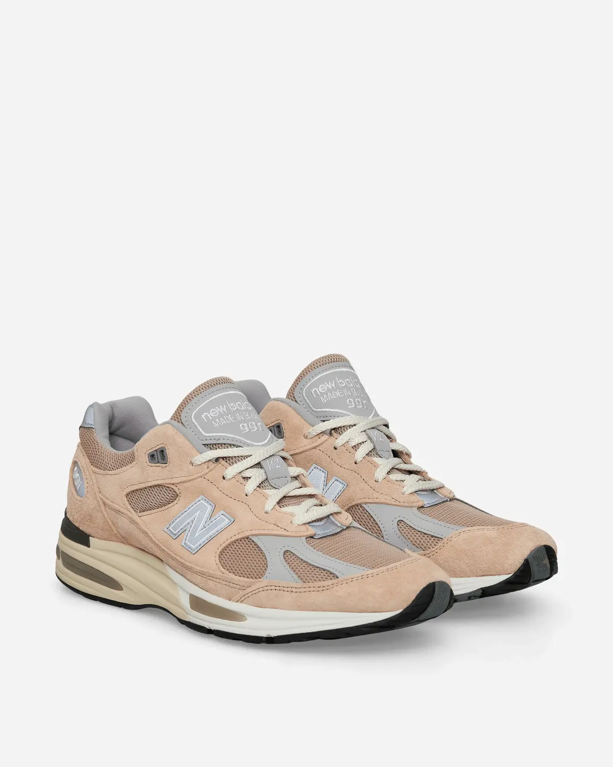Made In Uk 991V2 Sneakers Cuban Sand / Harbor Mist / Silver 2