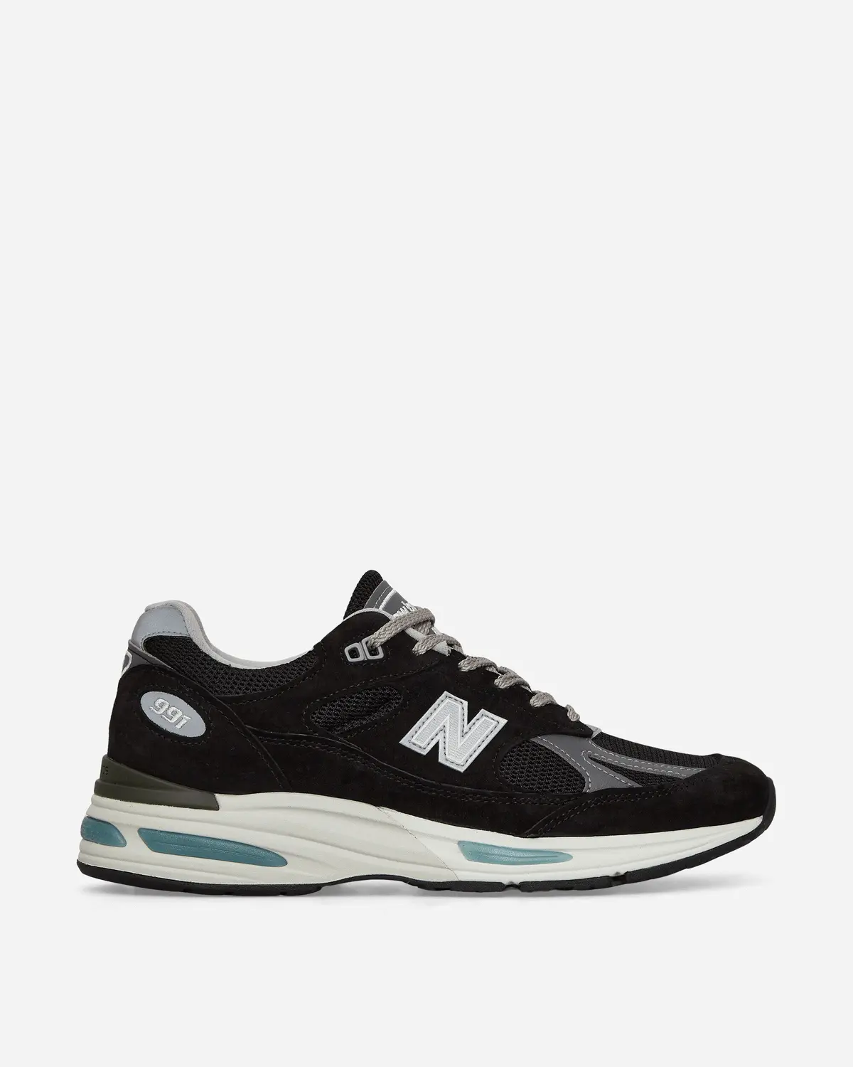 Made In Uk 991V2 Sneakers Black / Smoked Pearl / Silver 1