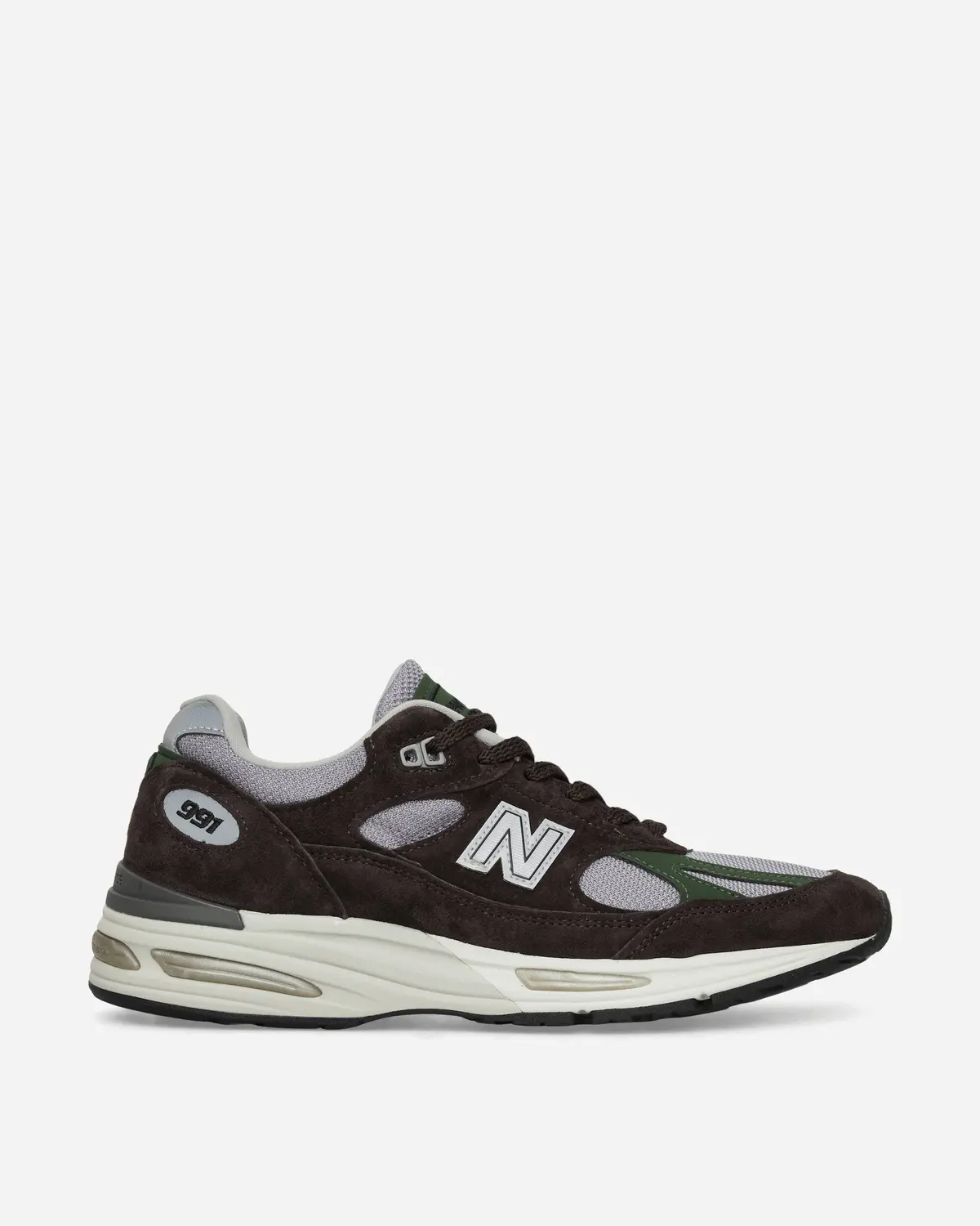 Made In Uk 991V2 Sneakers Licorice / Lavender Grey / Douglas Fir 1