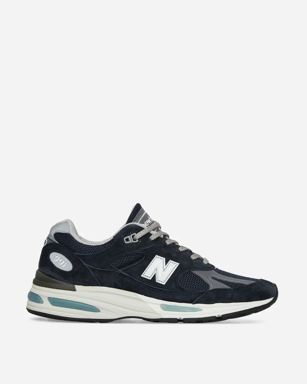 Made In Uk 991V2 Sneakers Dark Navy / Smoked Pearl / Silver 1