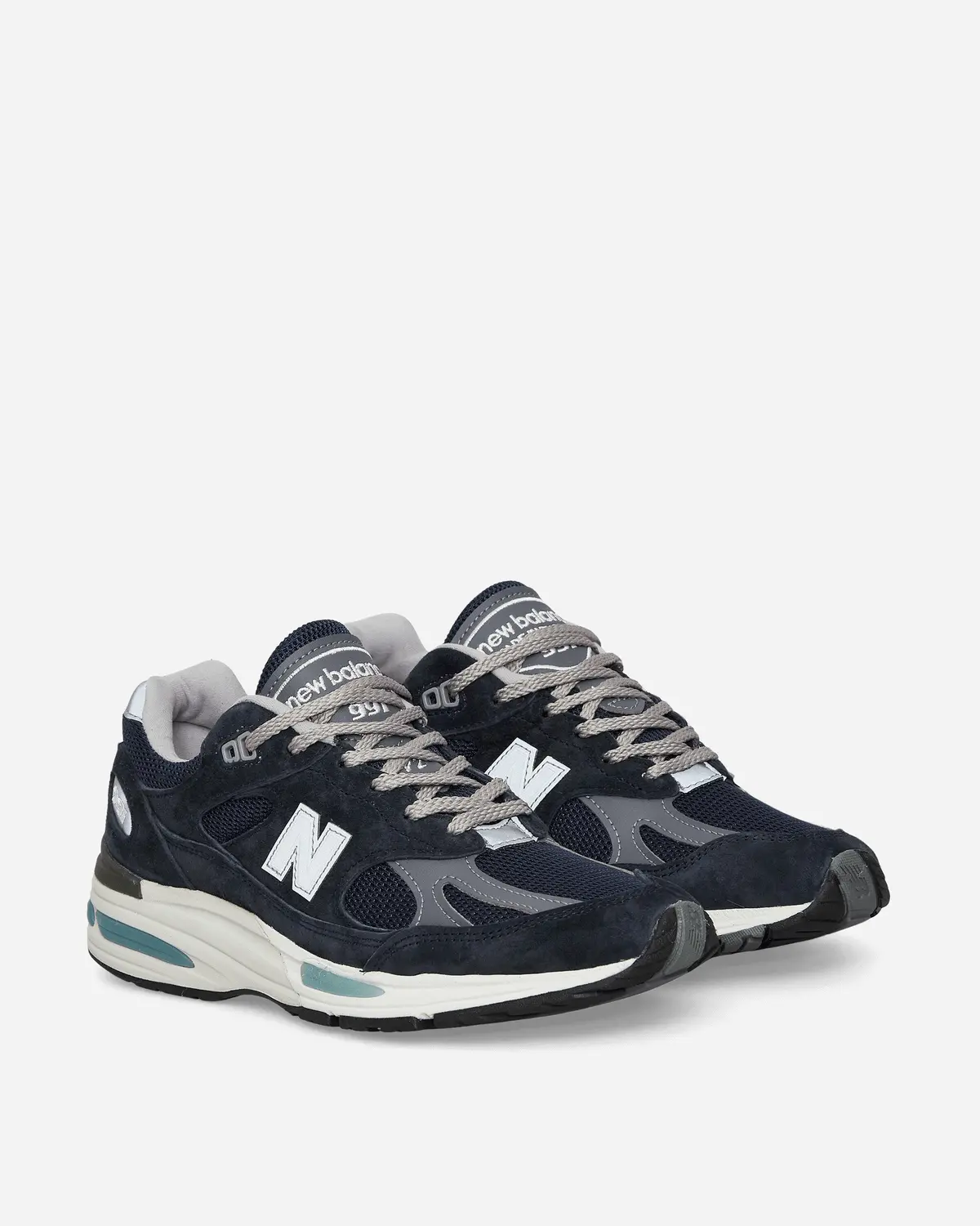 Made In Uk 991V2 Sneakers Dark Navy / Smoked Pearl / Silver 2