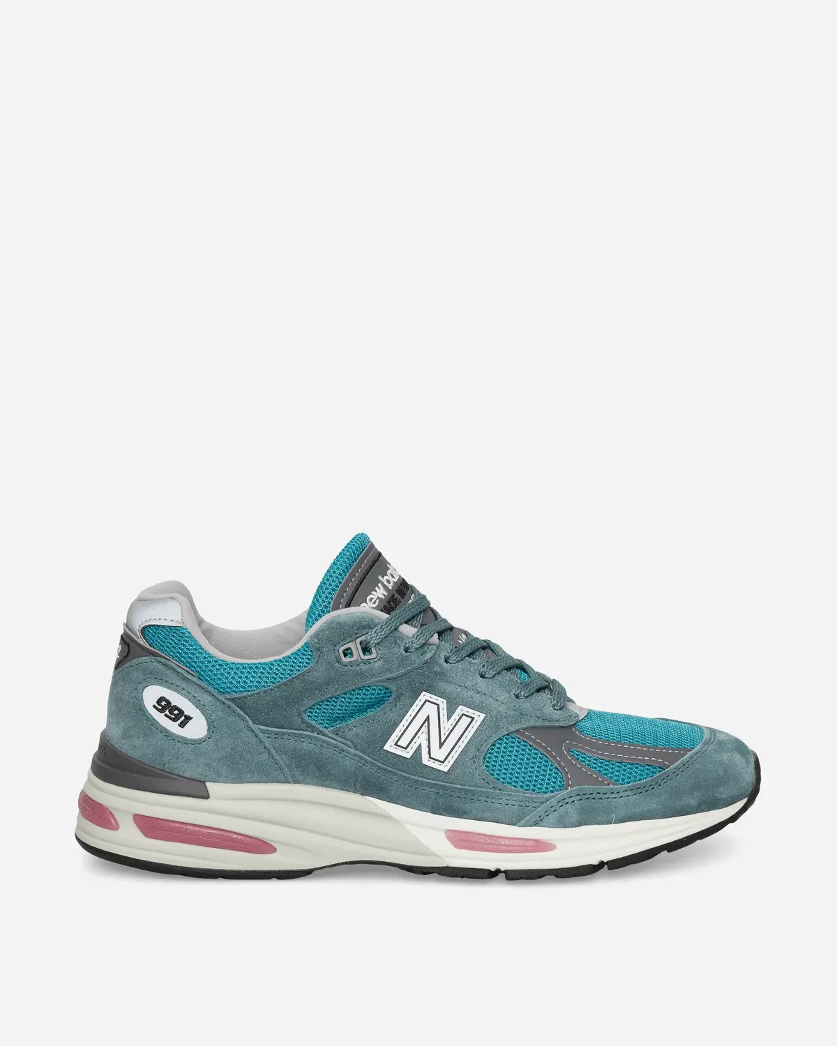 Made In Uk 991V2 Sneakers Porcelain Green / Trooper / Silver 1