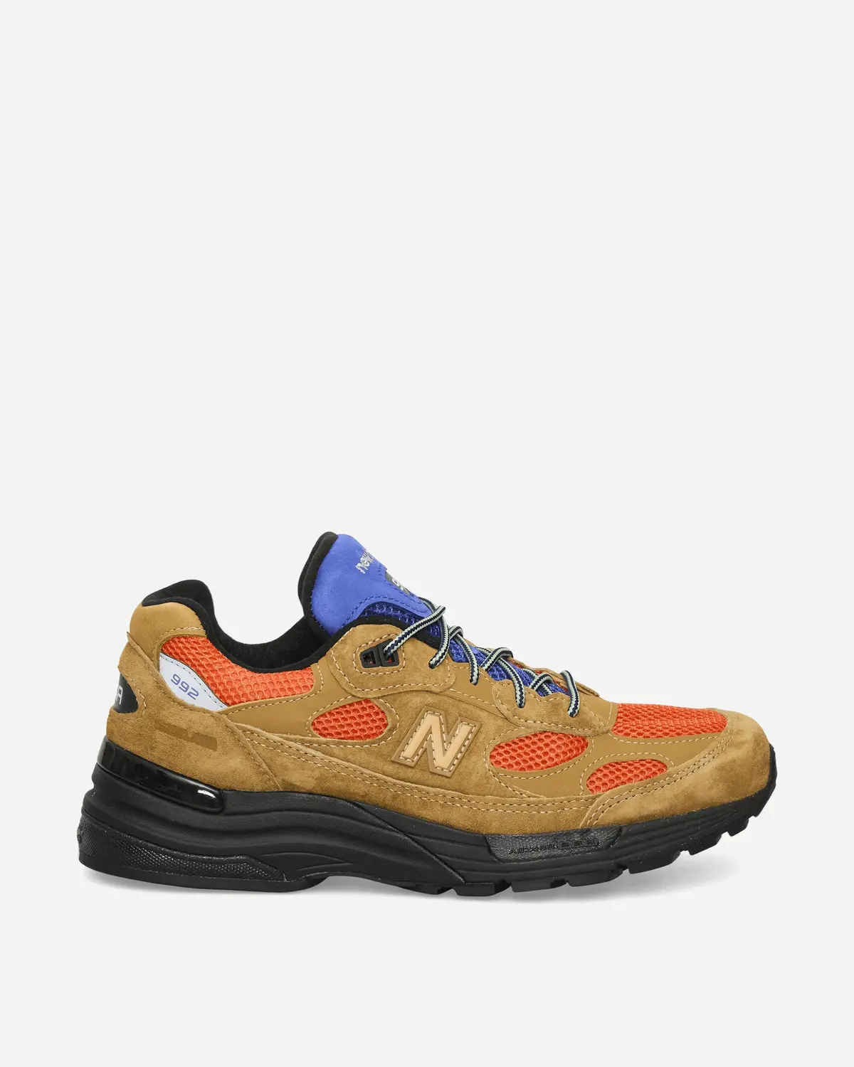 Action Bronson Made In Usa 992 Sneakers Tan / Blue / Orange 1