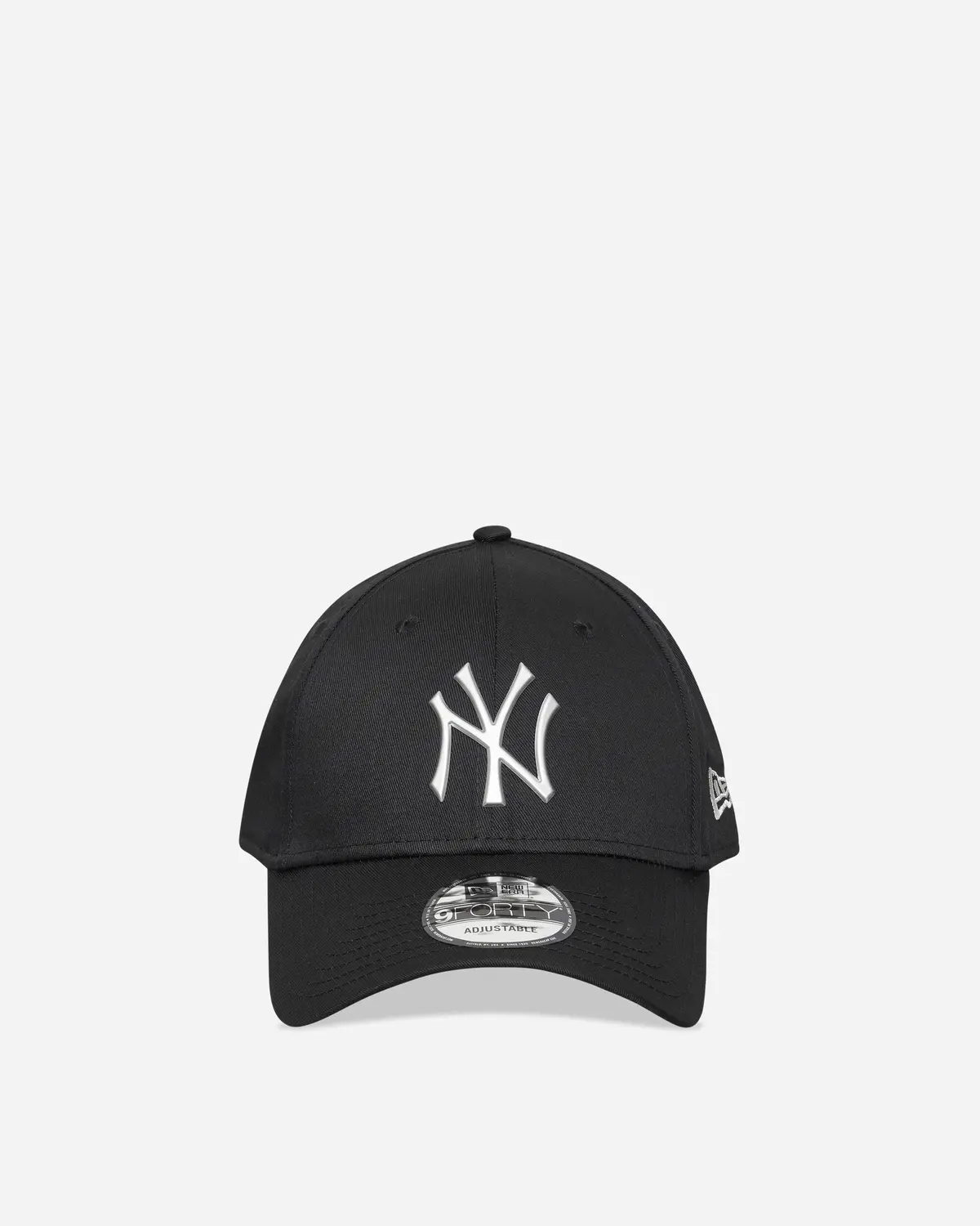New York Yankees Mlb Metallic 9Forty Cap Black 1