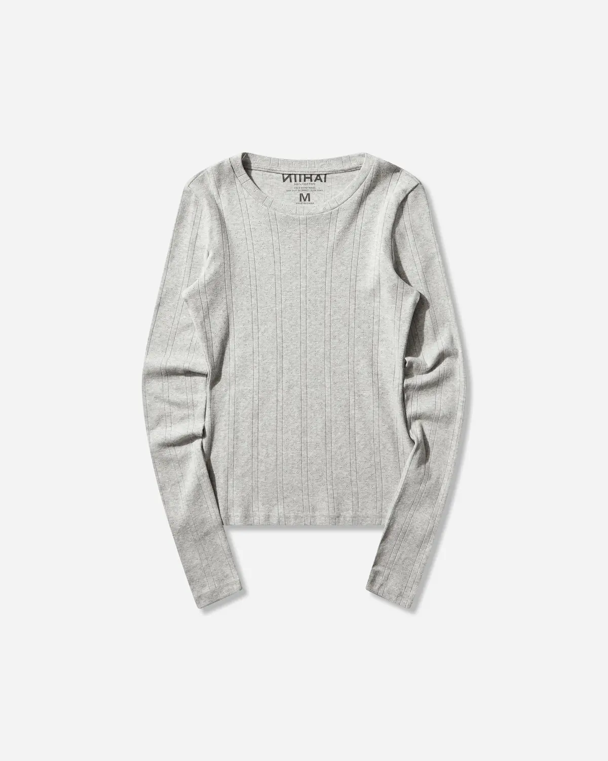 Women's Daisy Longsleeve Top Grey Marl 1
