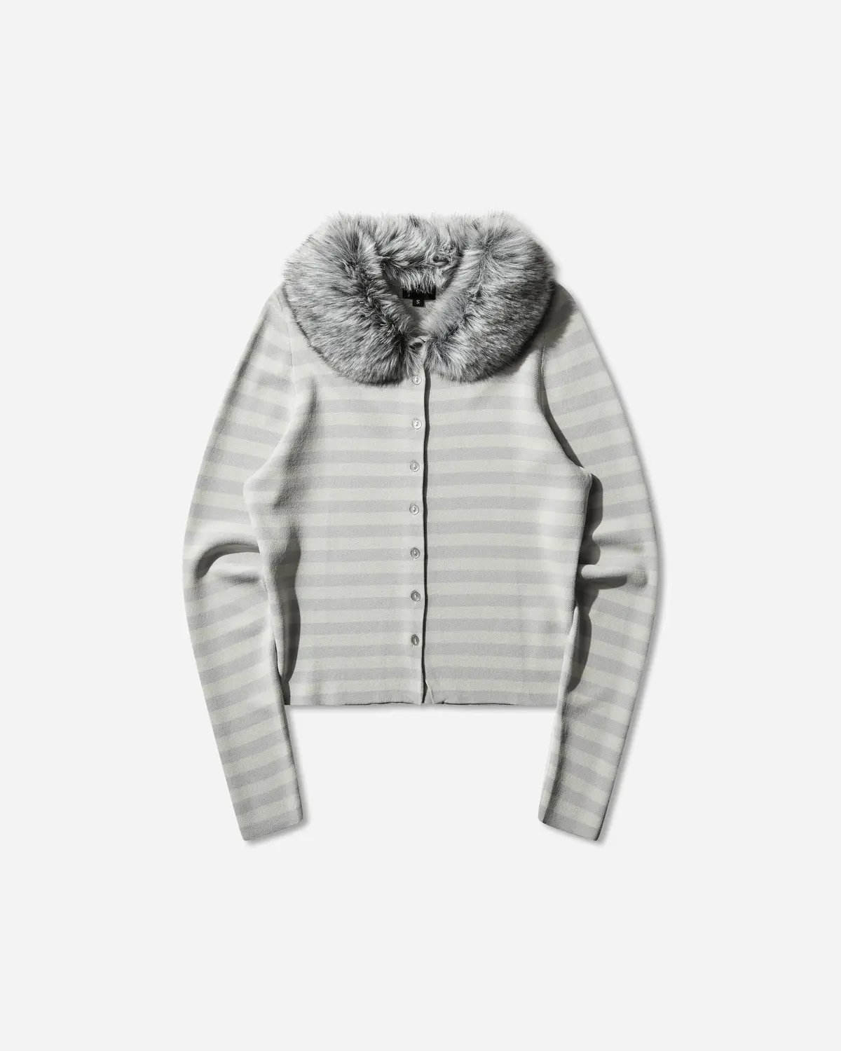 Women's Mary Kate Cardigan Mint Green / Grey 1