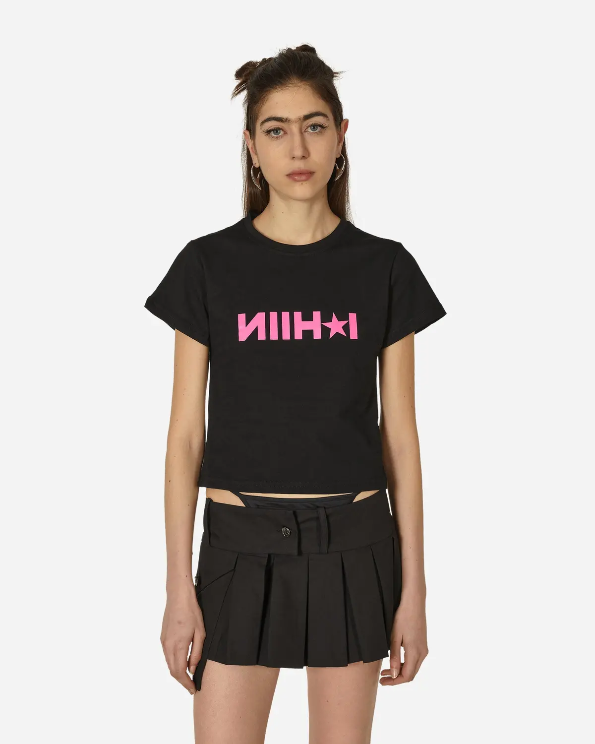 High Star Baby Tee Black 1