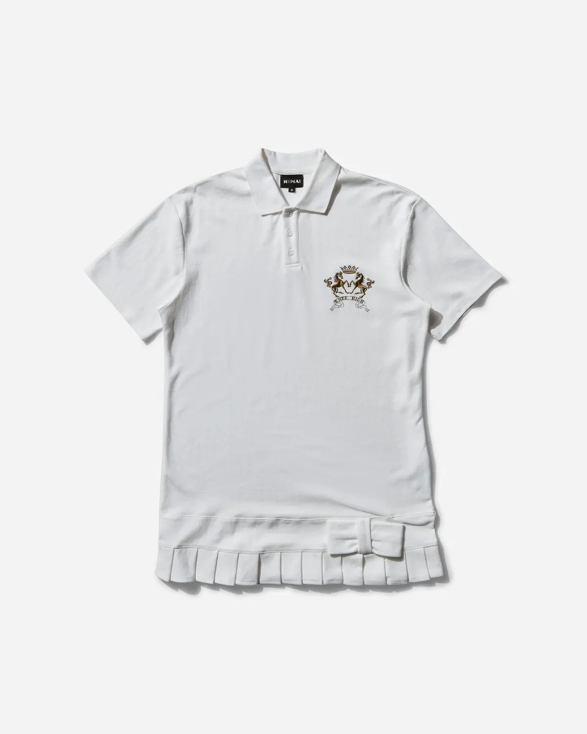 Women's Polo Dress White 1
