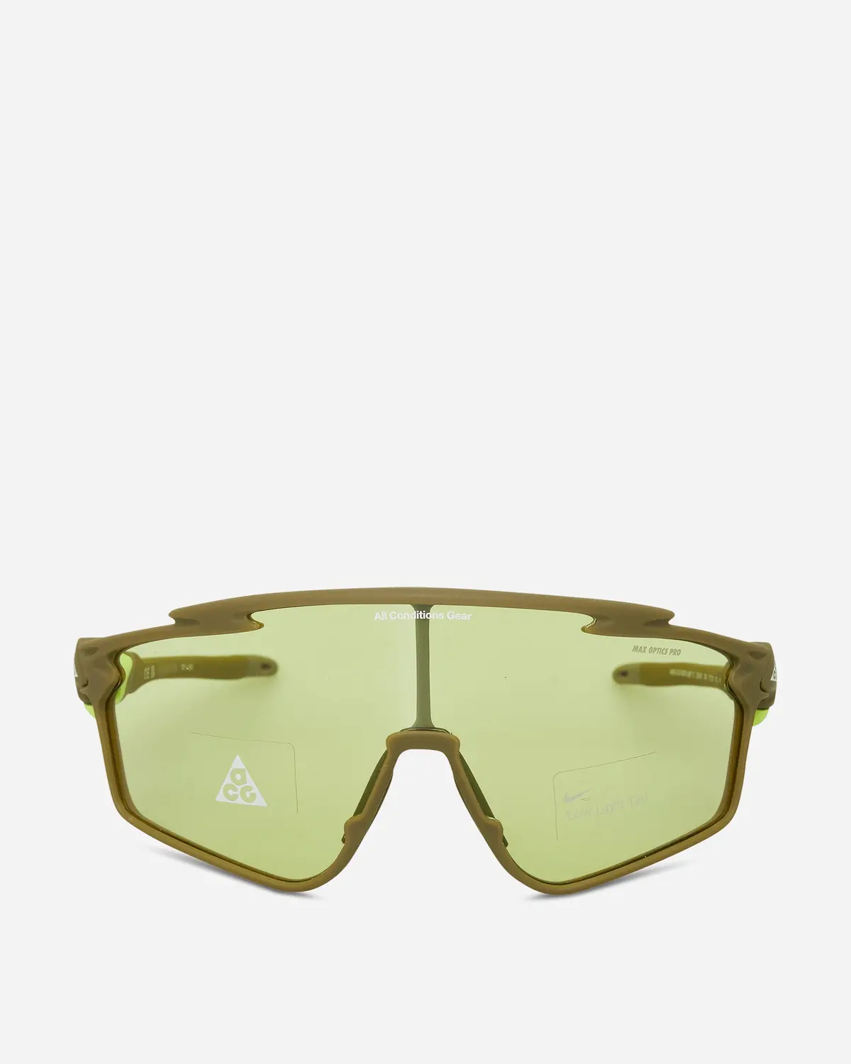Acg Vista Vert E Sunglasses Olive Flak / Light Volt 1