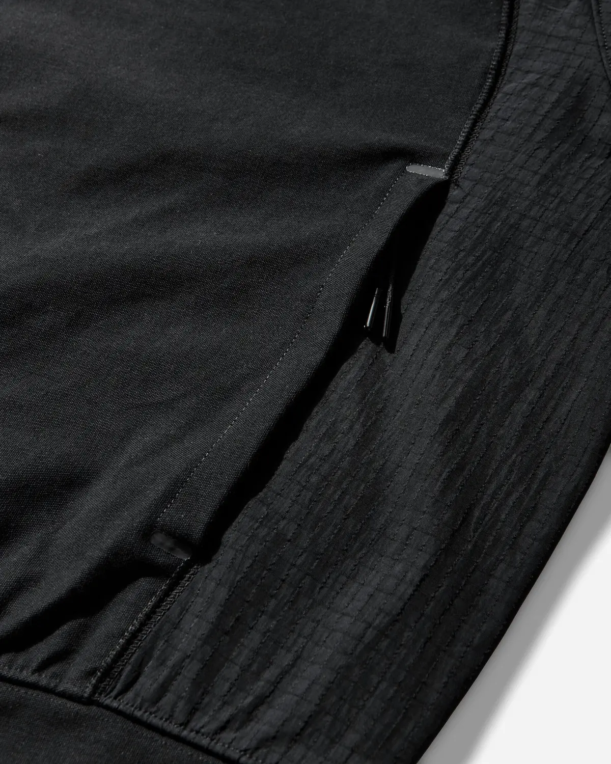 Men's Tech Dri-Fit Shori Knit Utility Hoodie Black 4