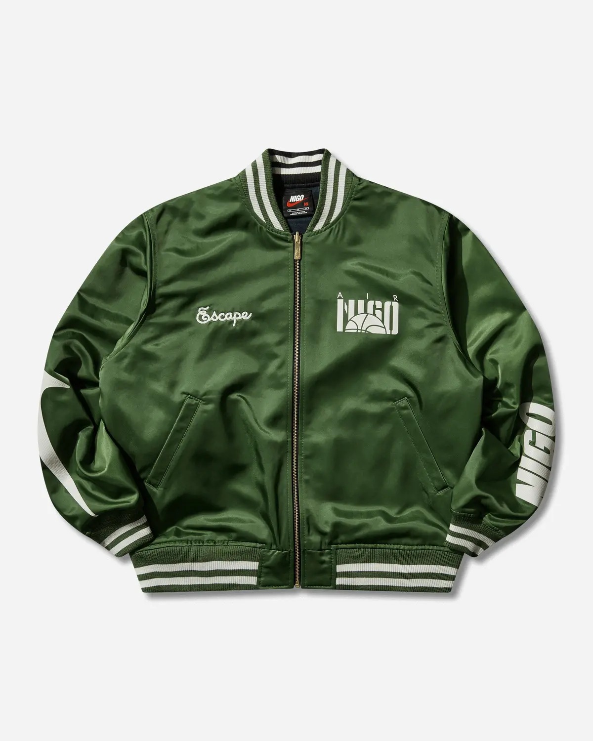 Men's Nigo Souvenir Jacket Forest Green / Black 1