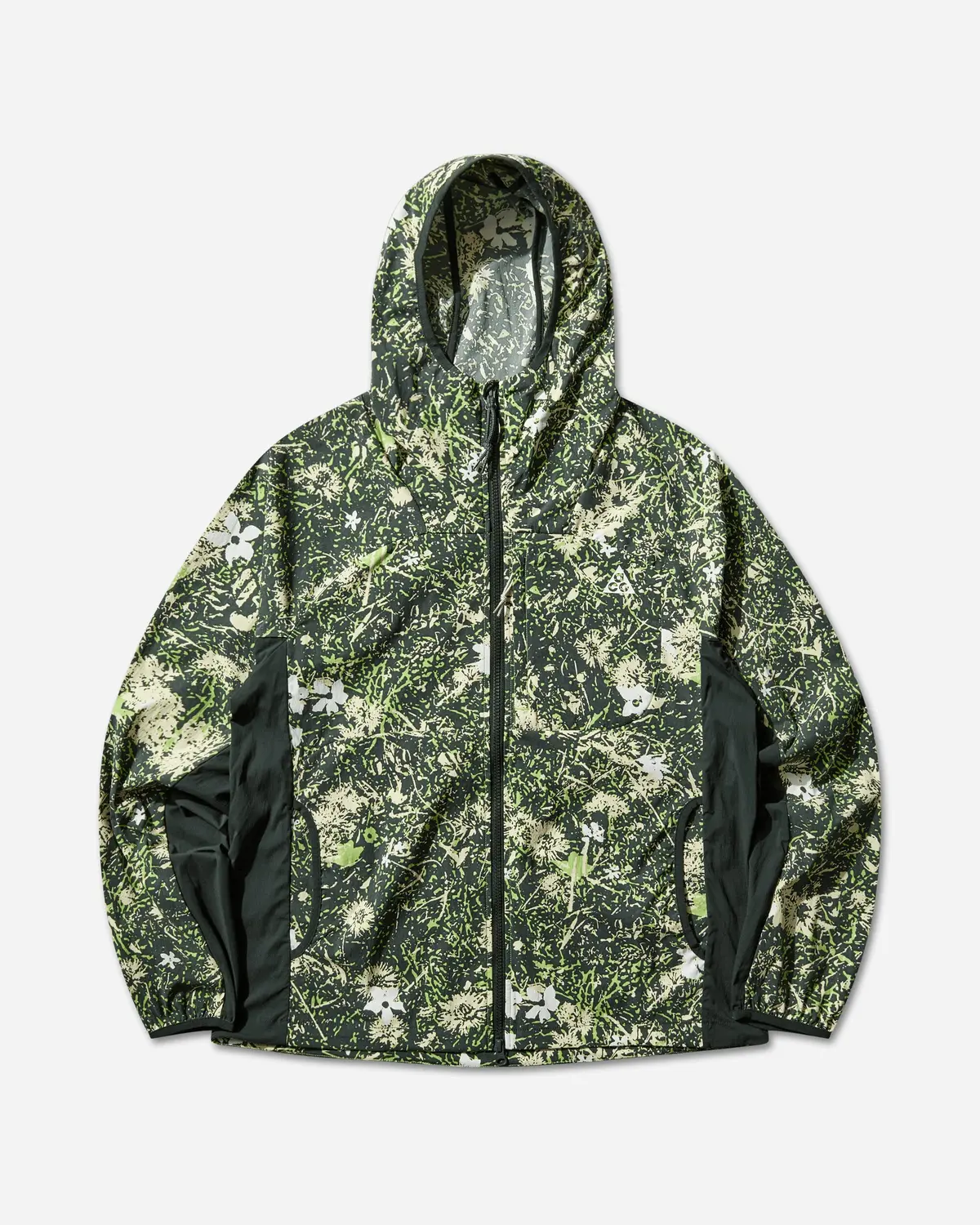 Men's Acg "Five Towers" Uv-Protective Jacket Black Spruce / Life Lime 1