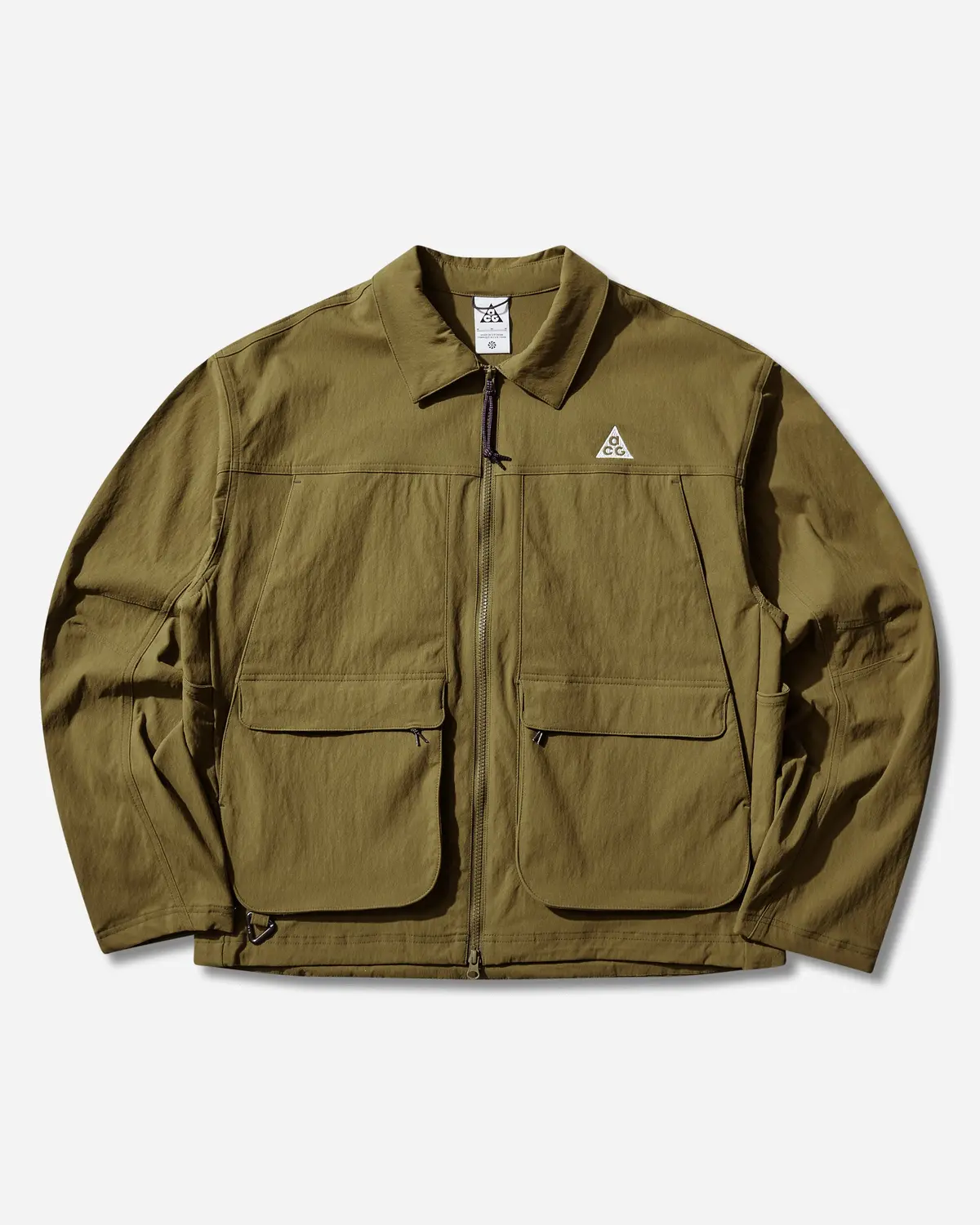 Men's Acg Uv 'Smith Summit' Jacket Olive Flak 1