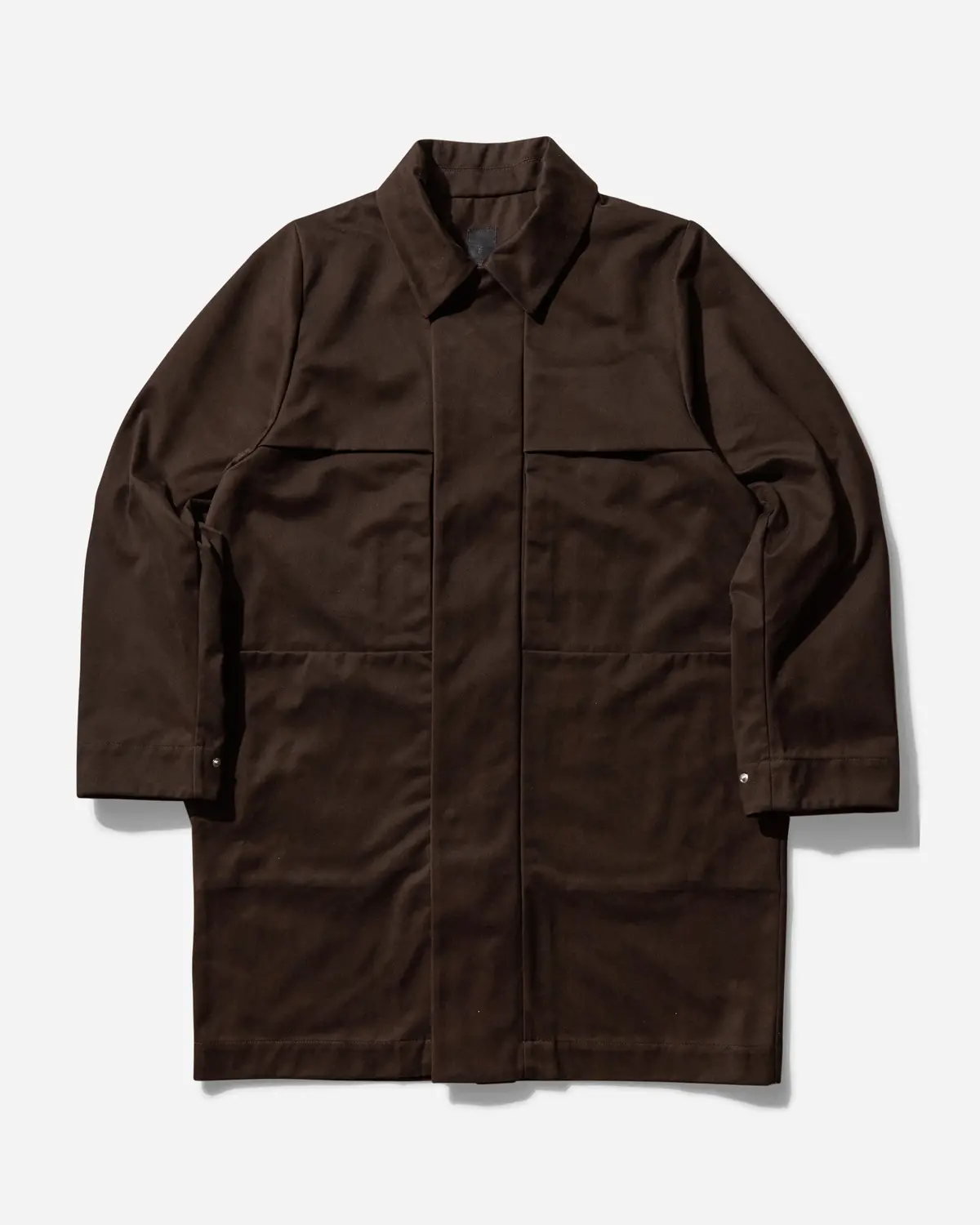 Men's Esc Tech Trench Velvet Brown 1