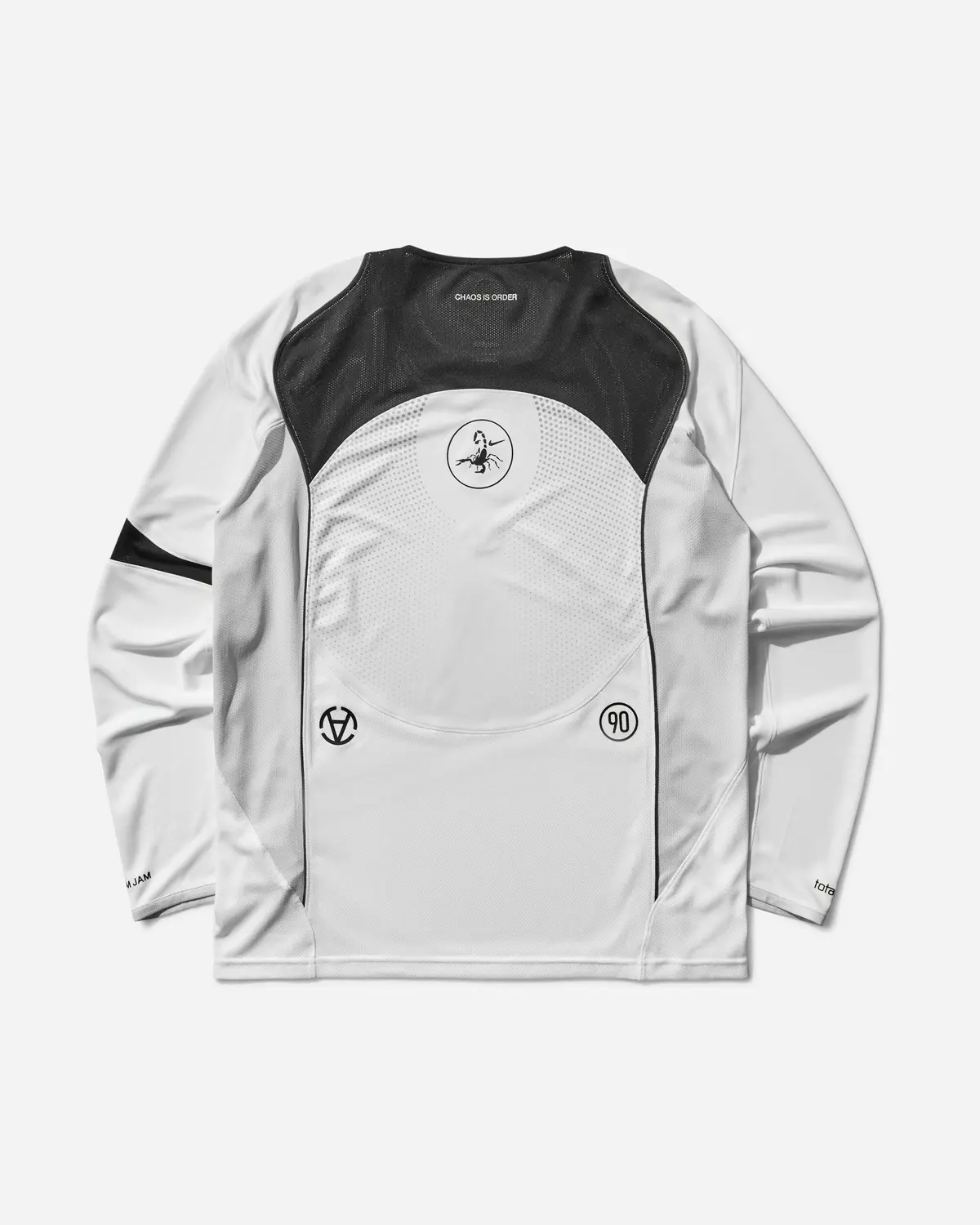 Slam Jam Total 90 Dri-Fit Longsleeve Jersey White 2