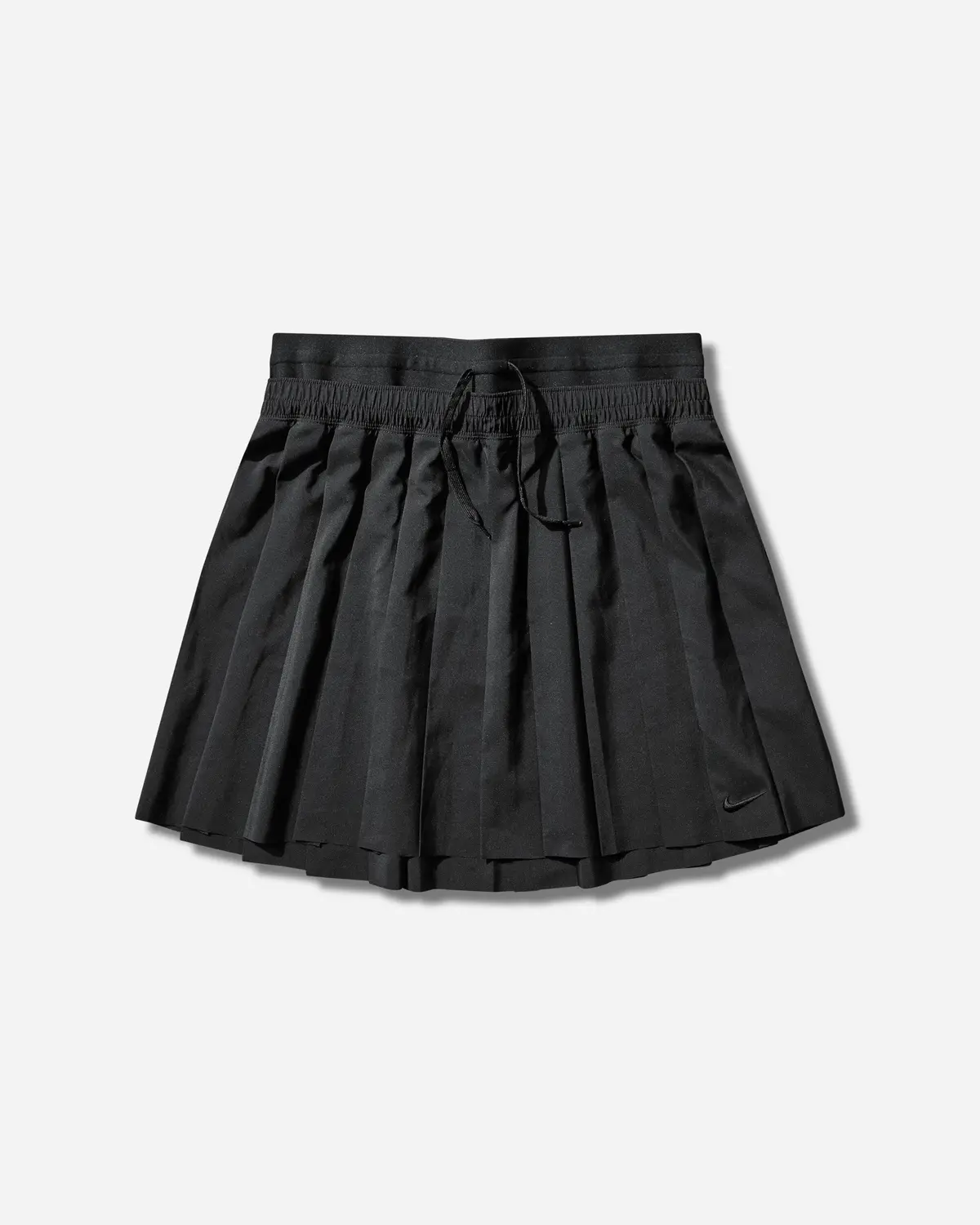 Women's Mid-Rise Pleated Skirt Black 1