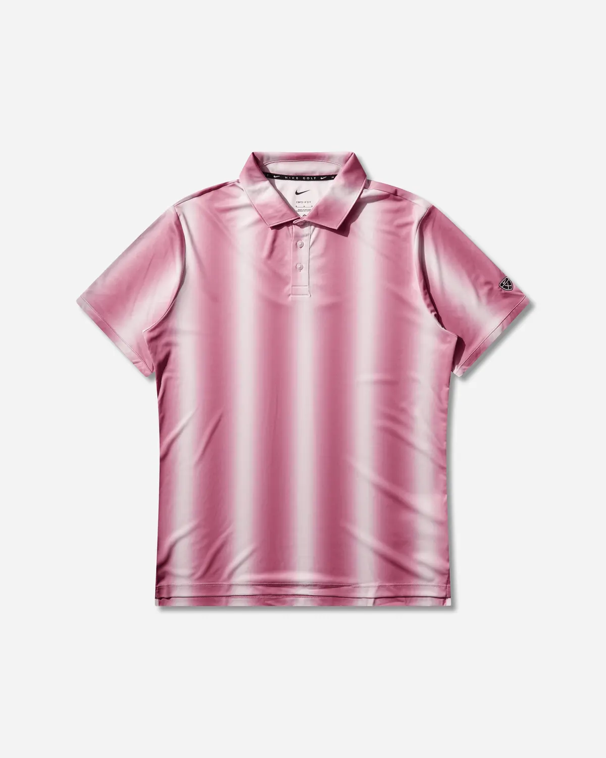 Men's Par Dri-Fit Golf Polo Pearl Pink 1
