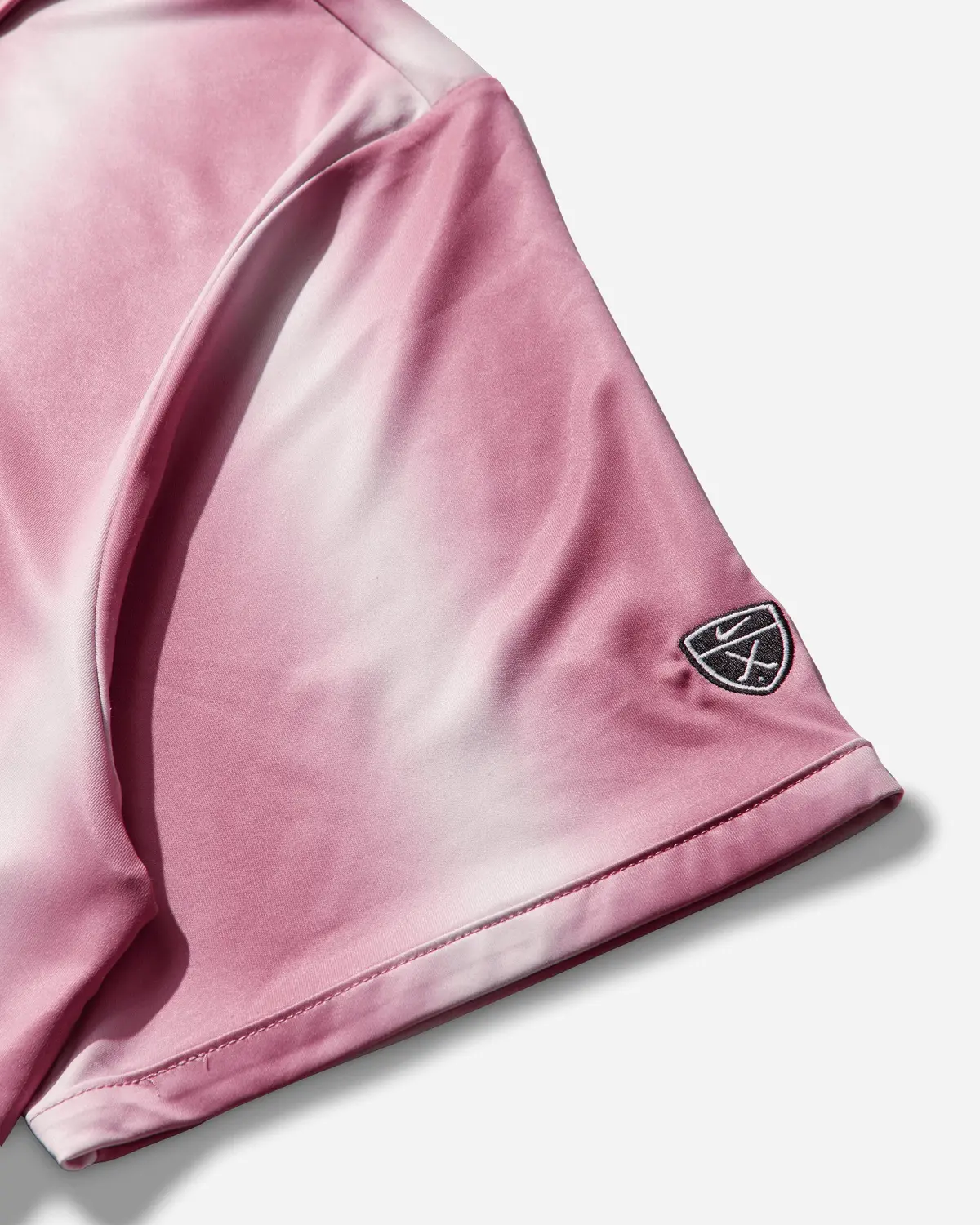 Men's Par Dri-Fit Golf Polo Pearl Pink 4