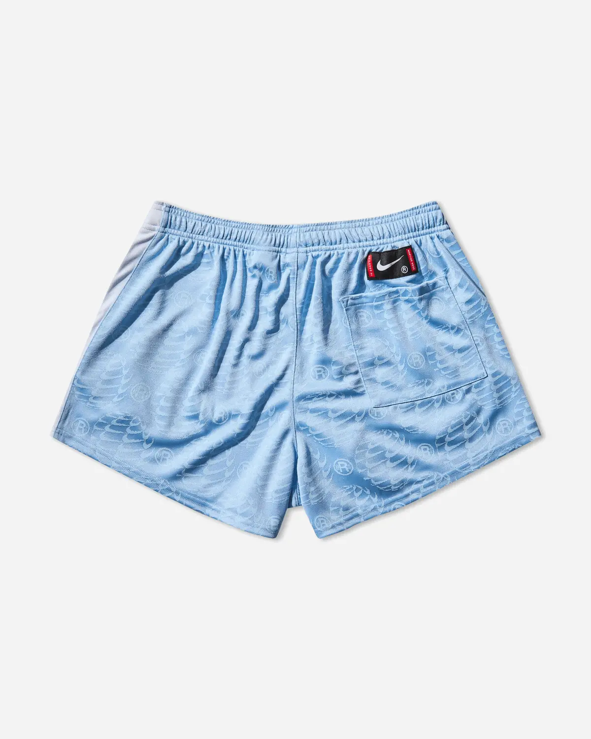 Men's Martine Rose Football Shorts Psychic Blue 2