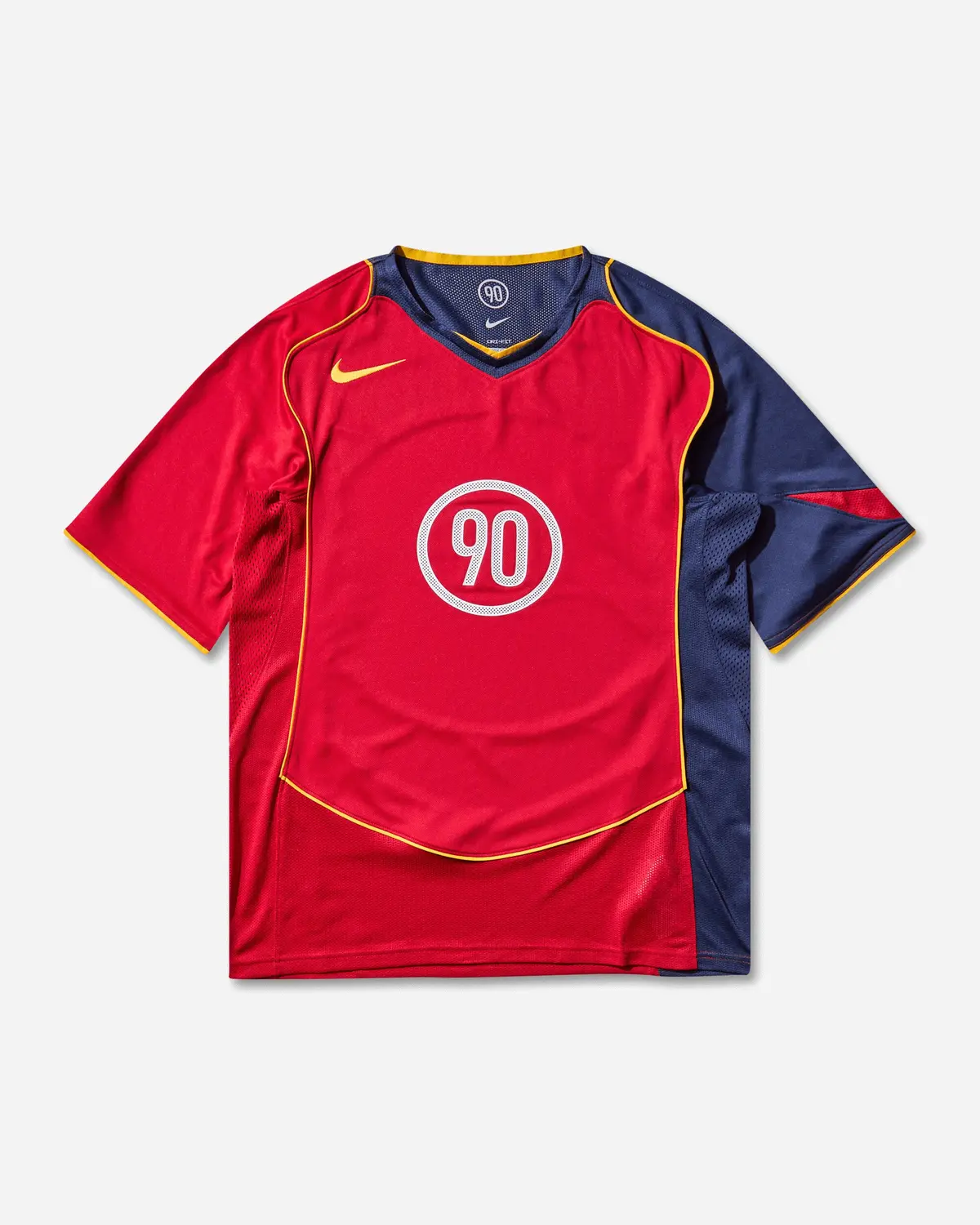 Men's Total 90 Dri-Fit Soccer Jersey Gym Red / Midnight Navy 1