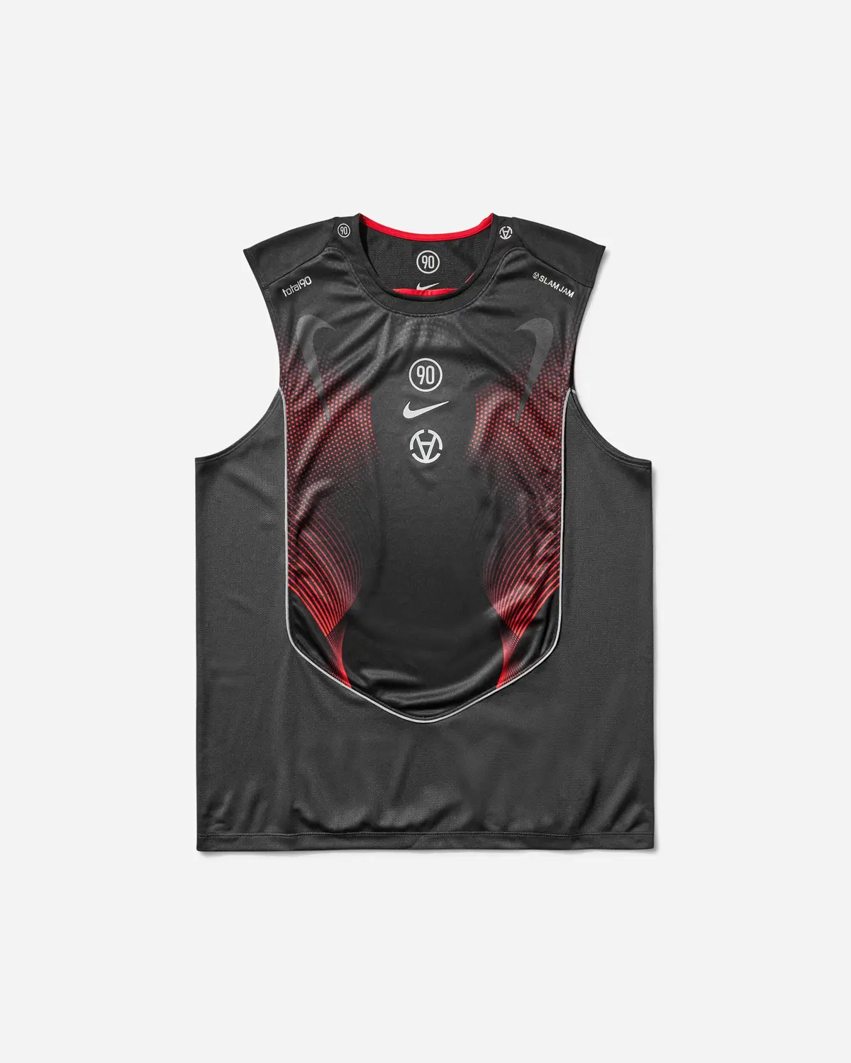 Slam Jam Total 90 Dri-Fit Sleeveless Jersey Anthracite 1