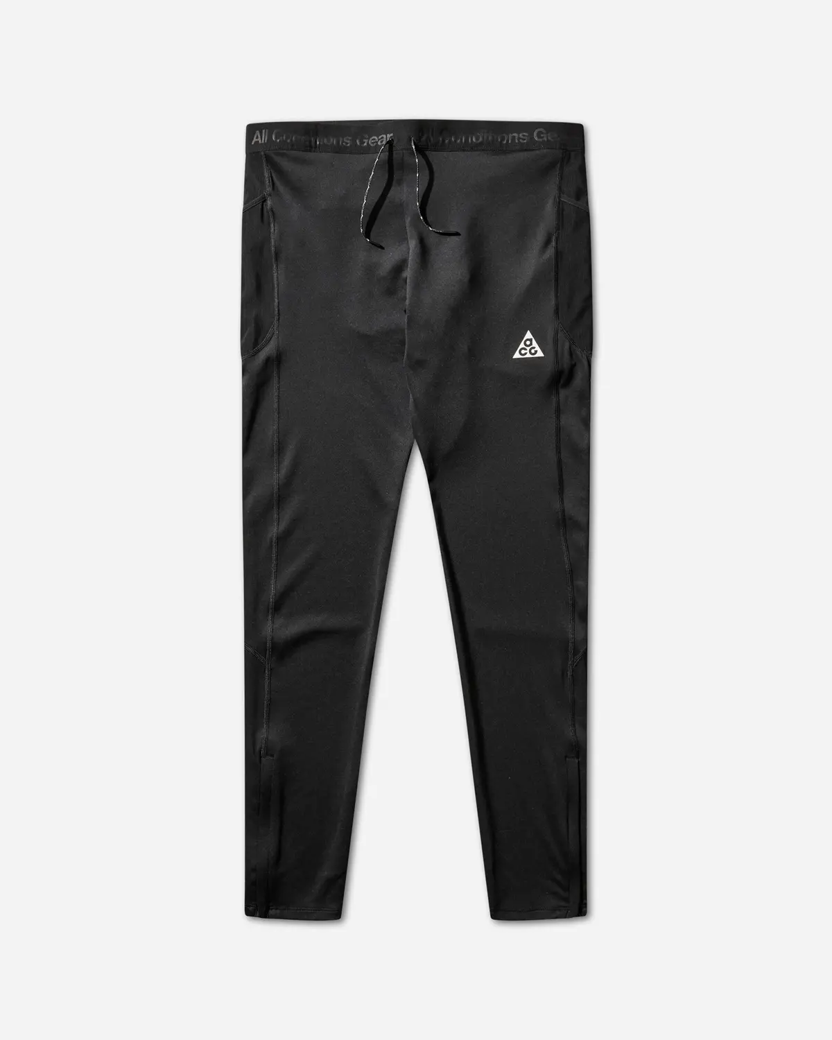 Men's Acg 'Lunar Ray' Dri-Fit Adv Trail Running Tights Black 1