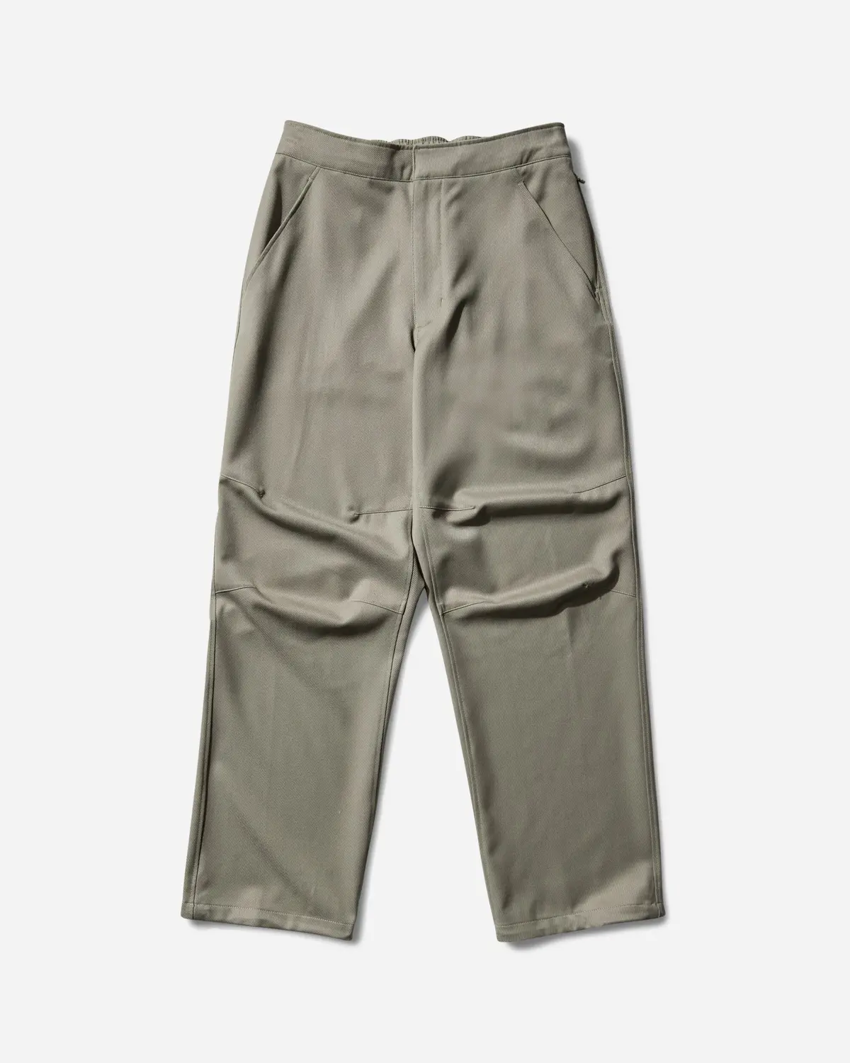 Men's Wool Classic Woven Pants Light Army 1