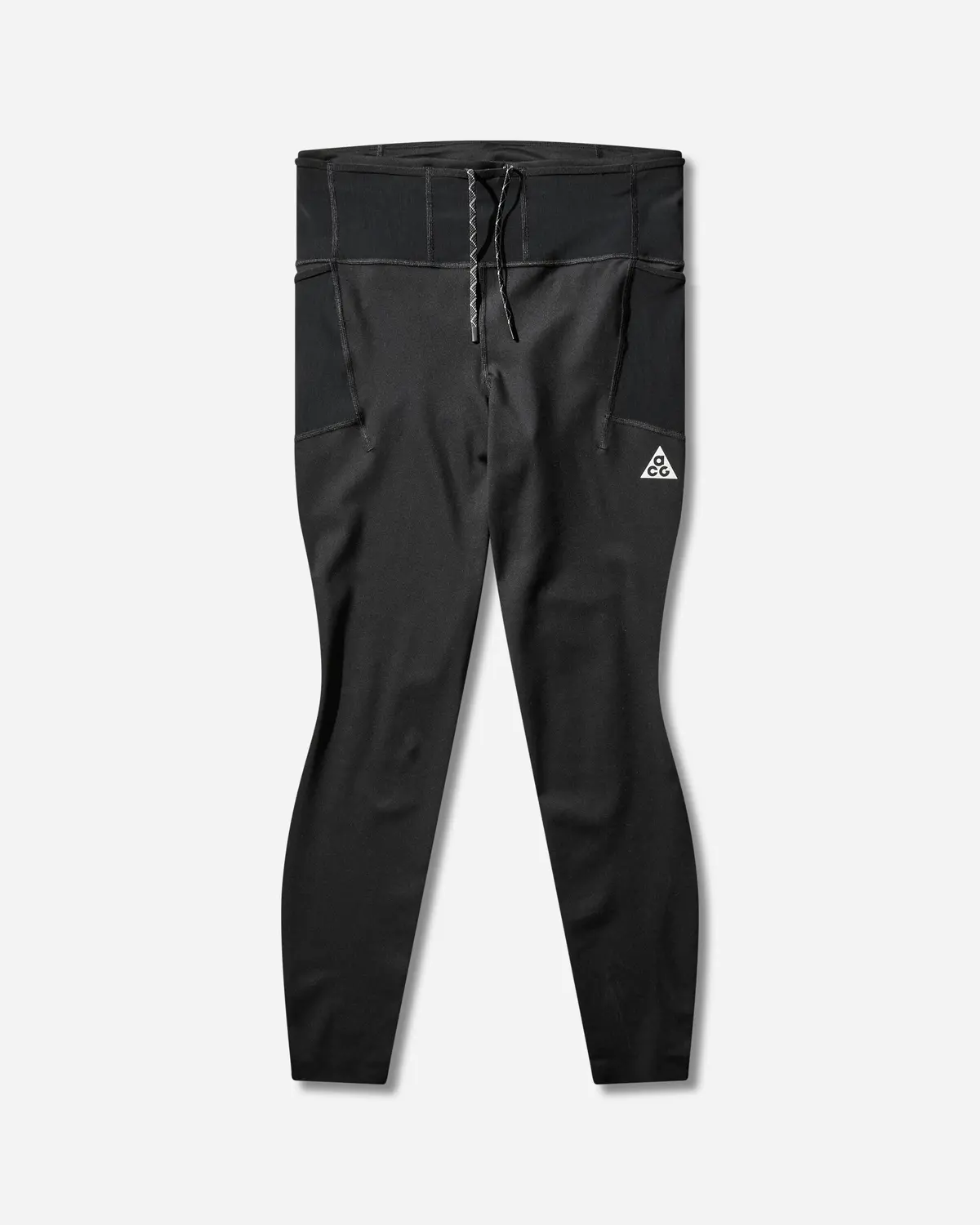 Women's Acg Dri-Fit High-Waisted 7/8 Trail Running Leggings Black 1
