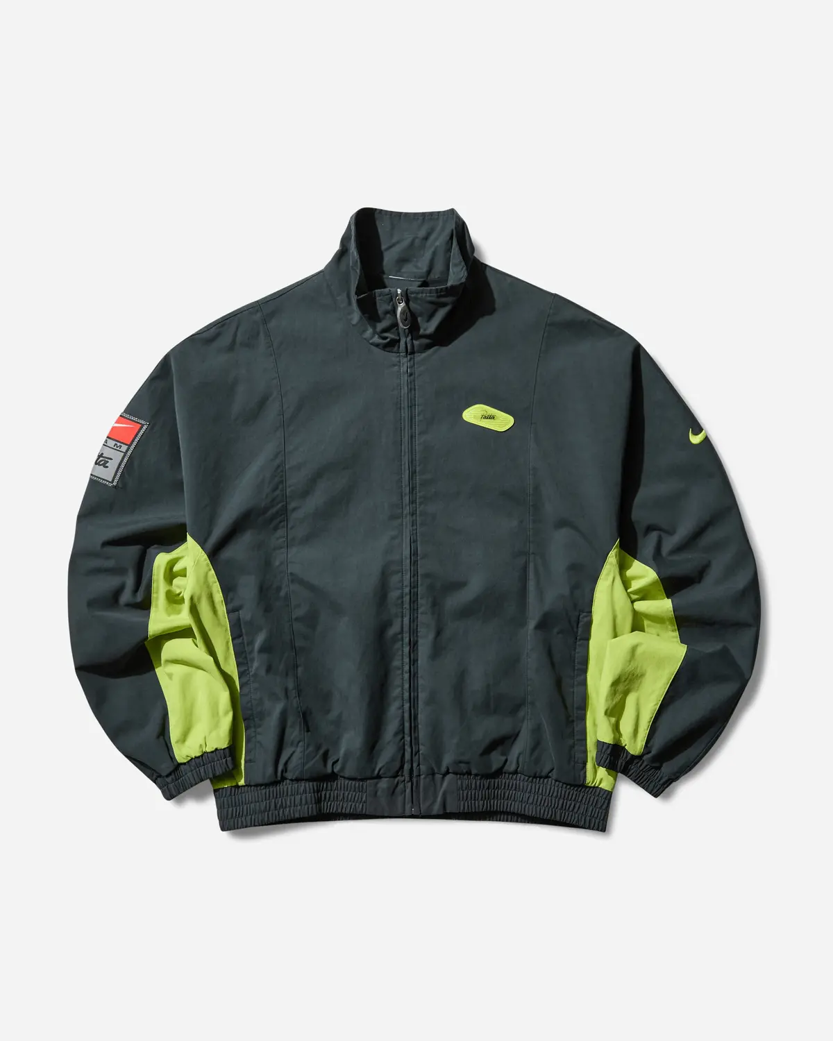 Men's Patta Tracksuit Jacket Black / Cyber 1