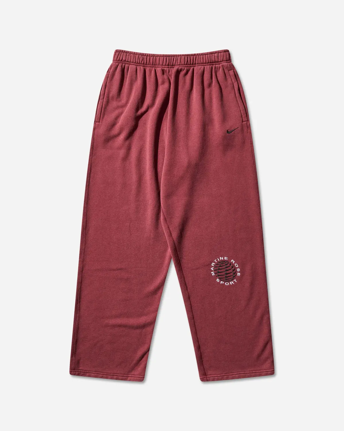 Men's Martine Rose Fleece Pants Team Crimson 1