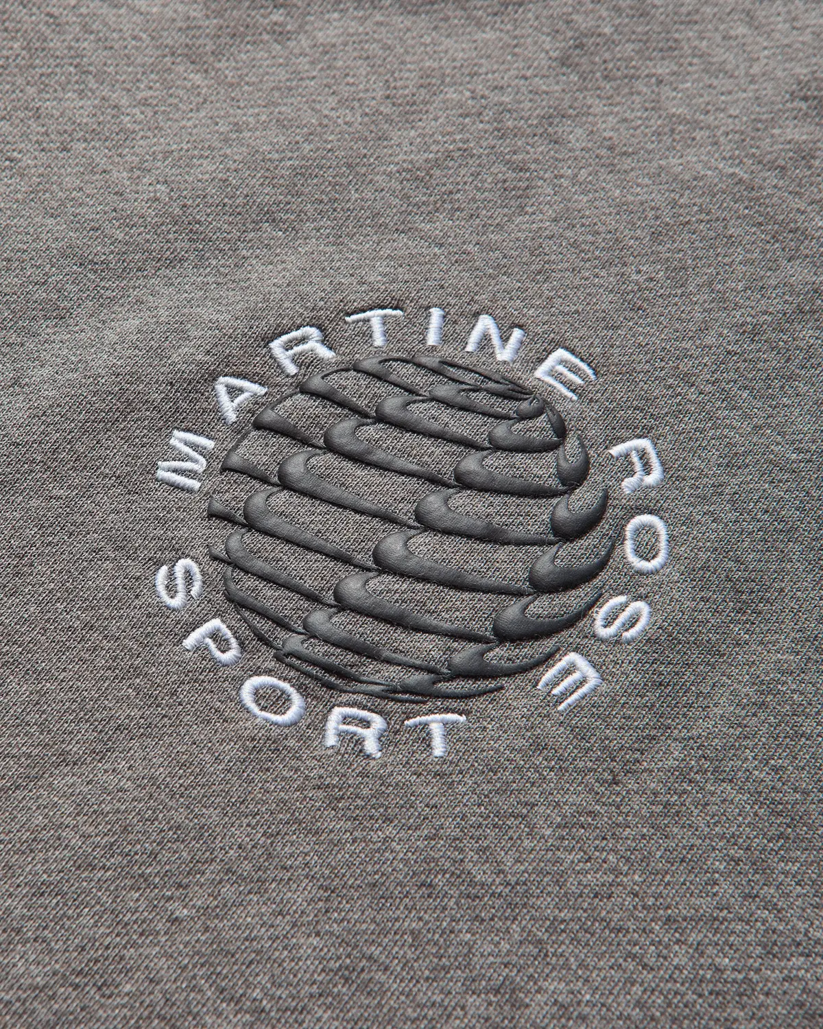 Men's Martine Rose Fleece Pants Charcoal Heather 3
