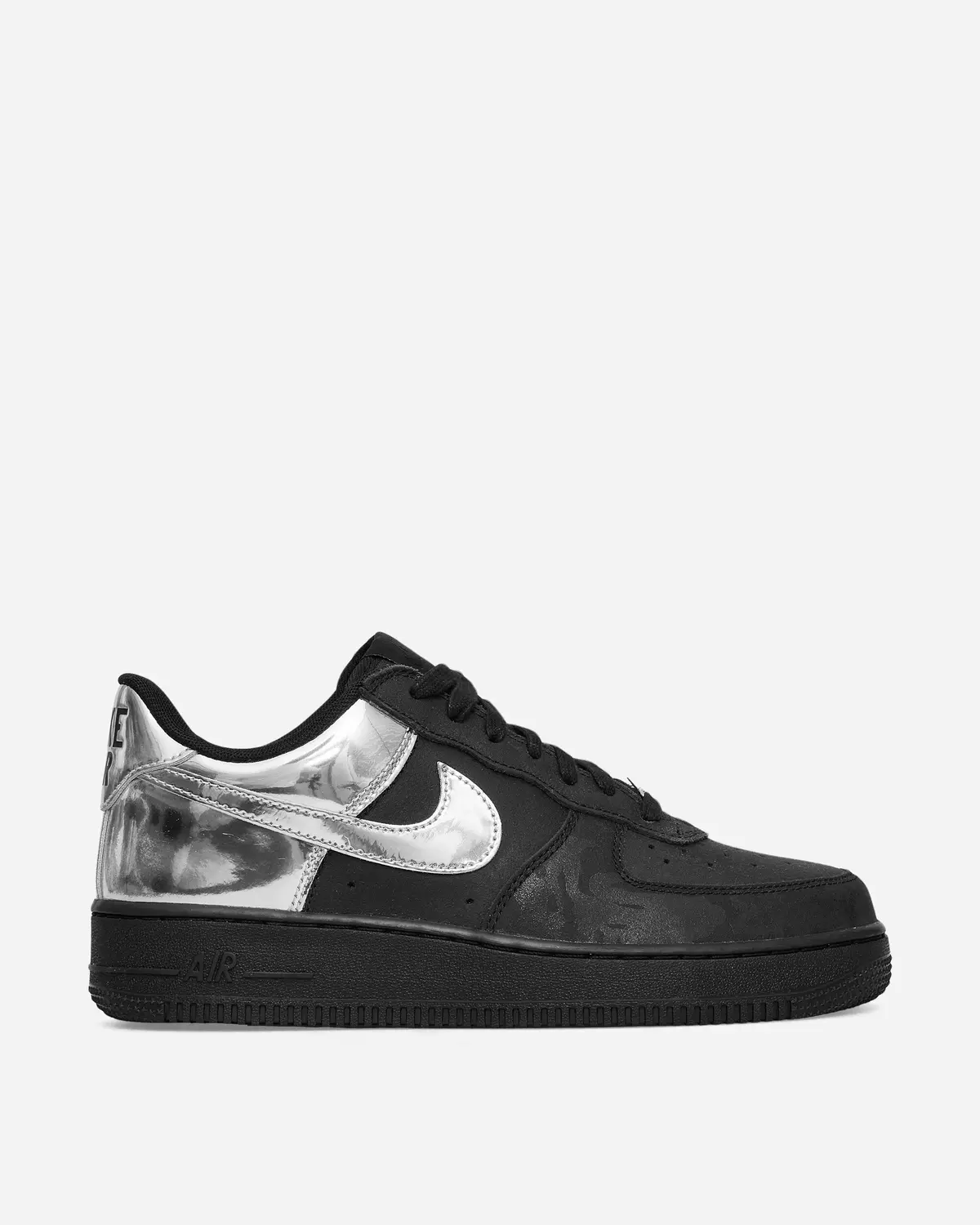Air Force 1 Low Sneakers Black / Metallic Silver 1
