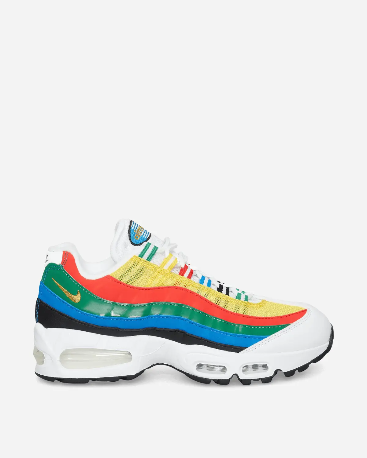 Air Max 95 Big Bubble Sneakers Varsity Maize / Chile Red / Classic Green / Photo Blue 1