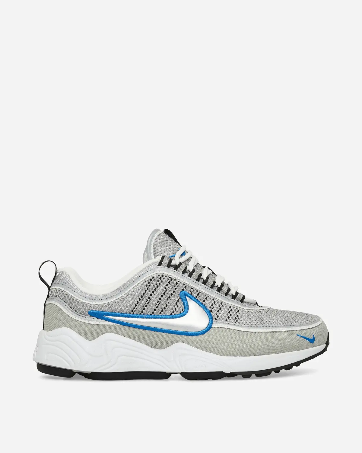 Air Zoom Spiridon Sneakers Metallic Silver / Signal Blue 1